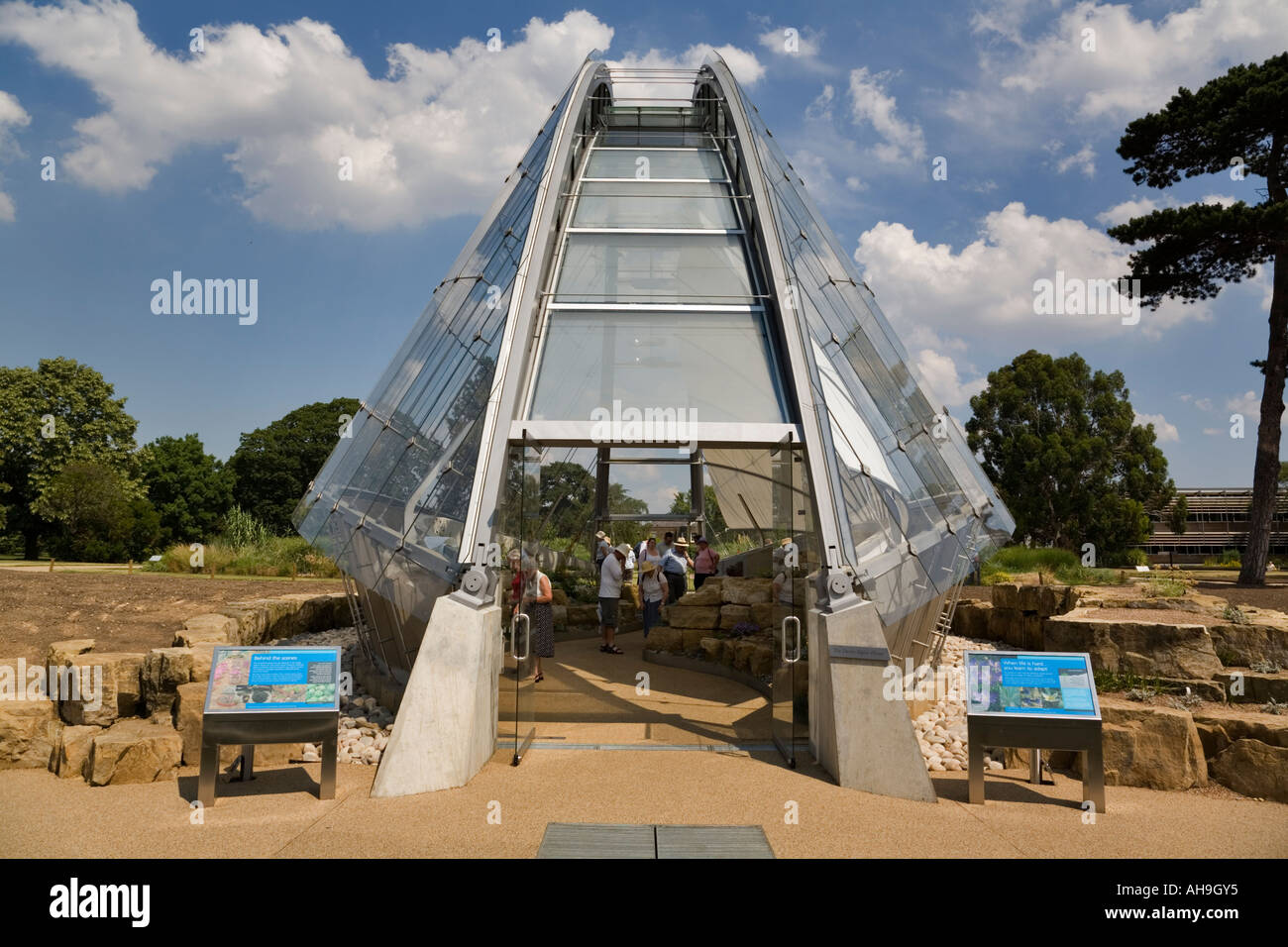 Davies Alpine House - Royal Botanic Gardens Kew Stockfoto