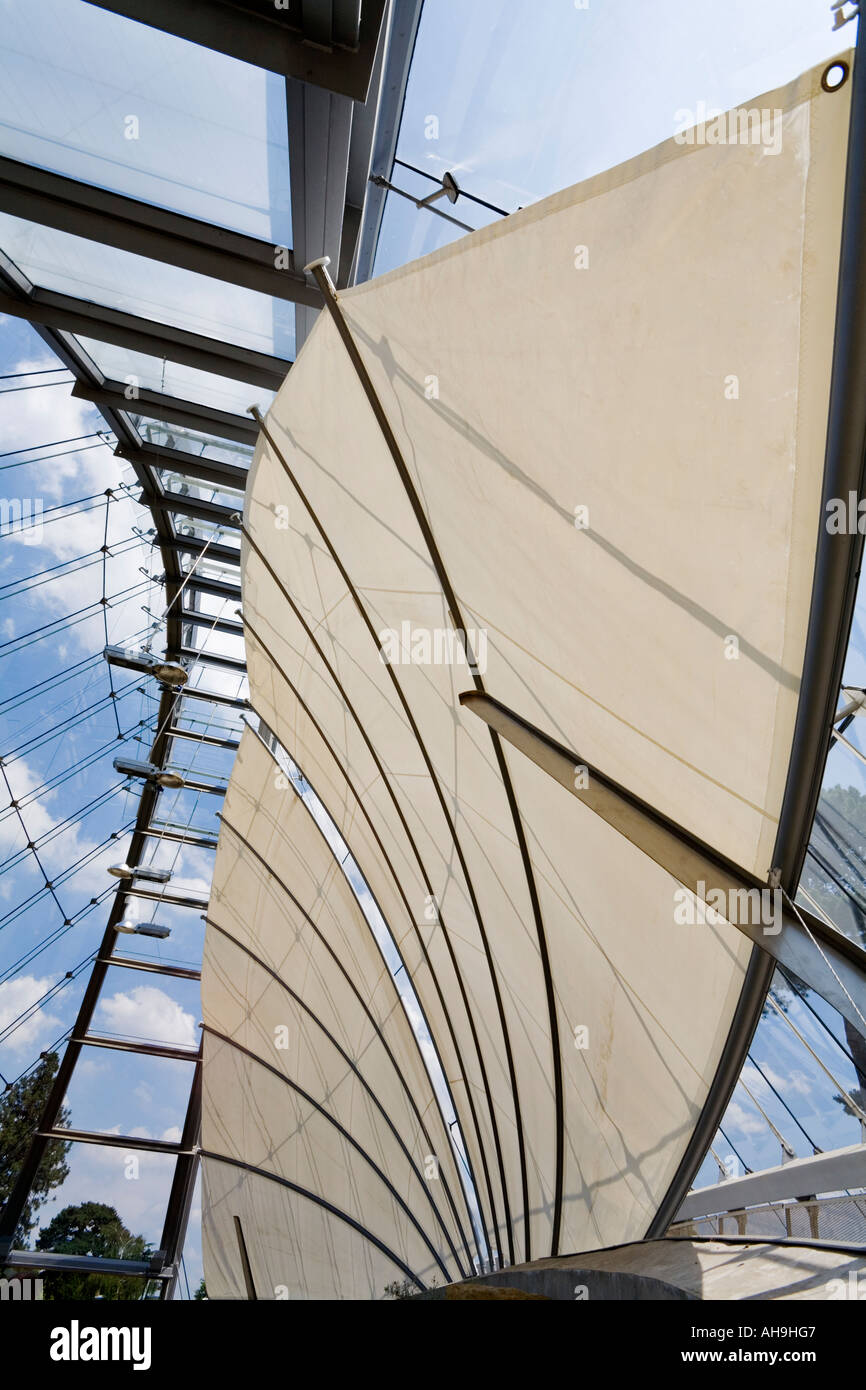 Architektonisches Detail - The Davies Alpine Haus Royal Botanic Gardens Kew Stockfoto