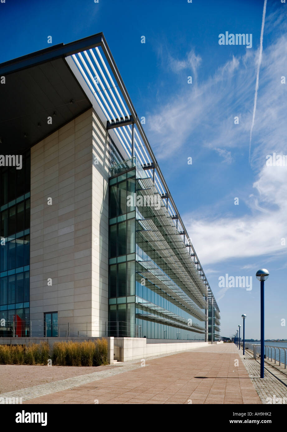 Aufbau 1000 - Royals Business Park - London Royal Albert Dock Stockfoto