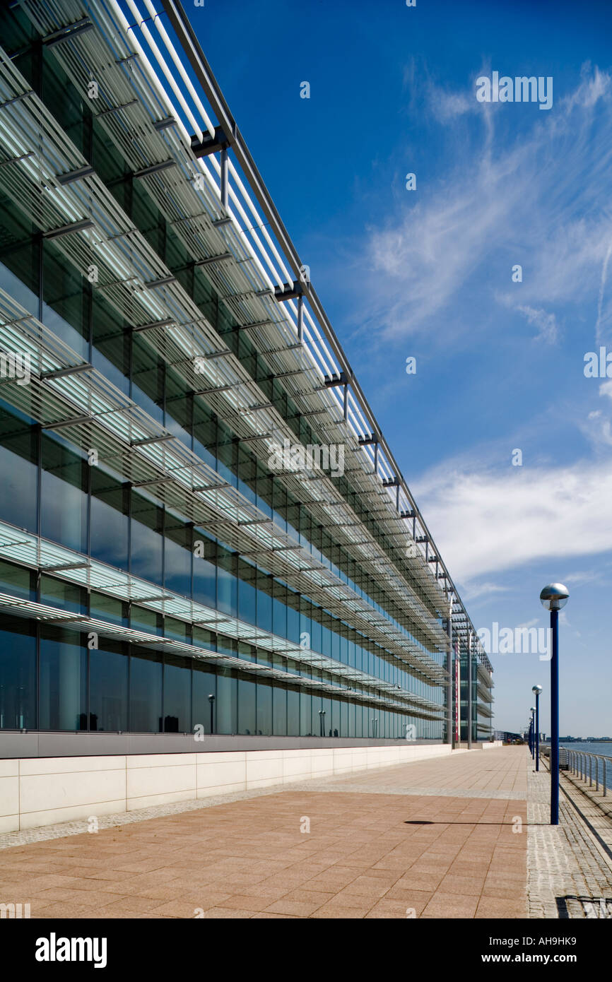 Aufbau 1000 - Royals Business Park - London Royal Albert Dock Stockfoto