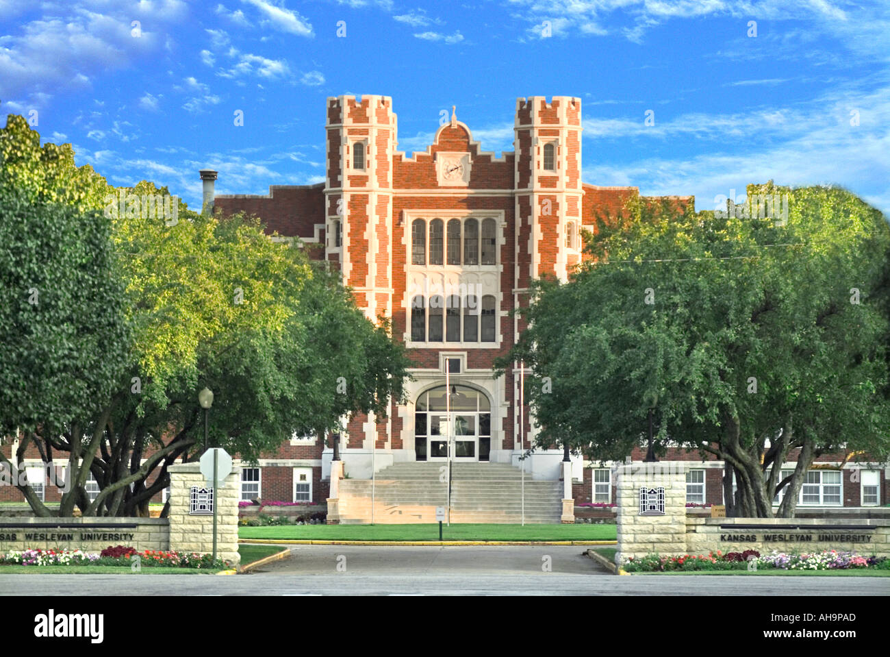 Kansas Wesleyan University Stockfoto