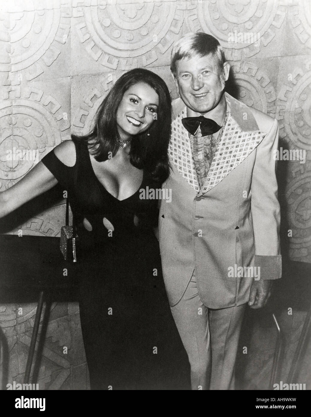 RAY CONNIFF, US-amerikanischer Musiker mit seiner Frau Vera Stockfoto