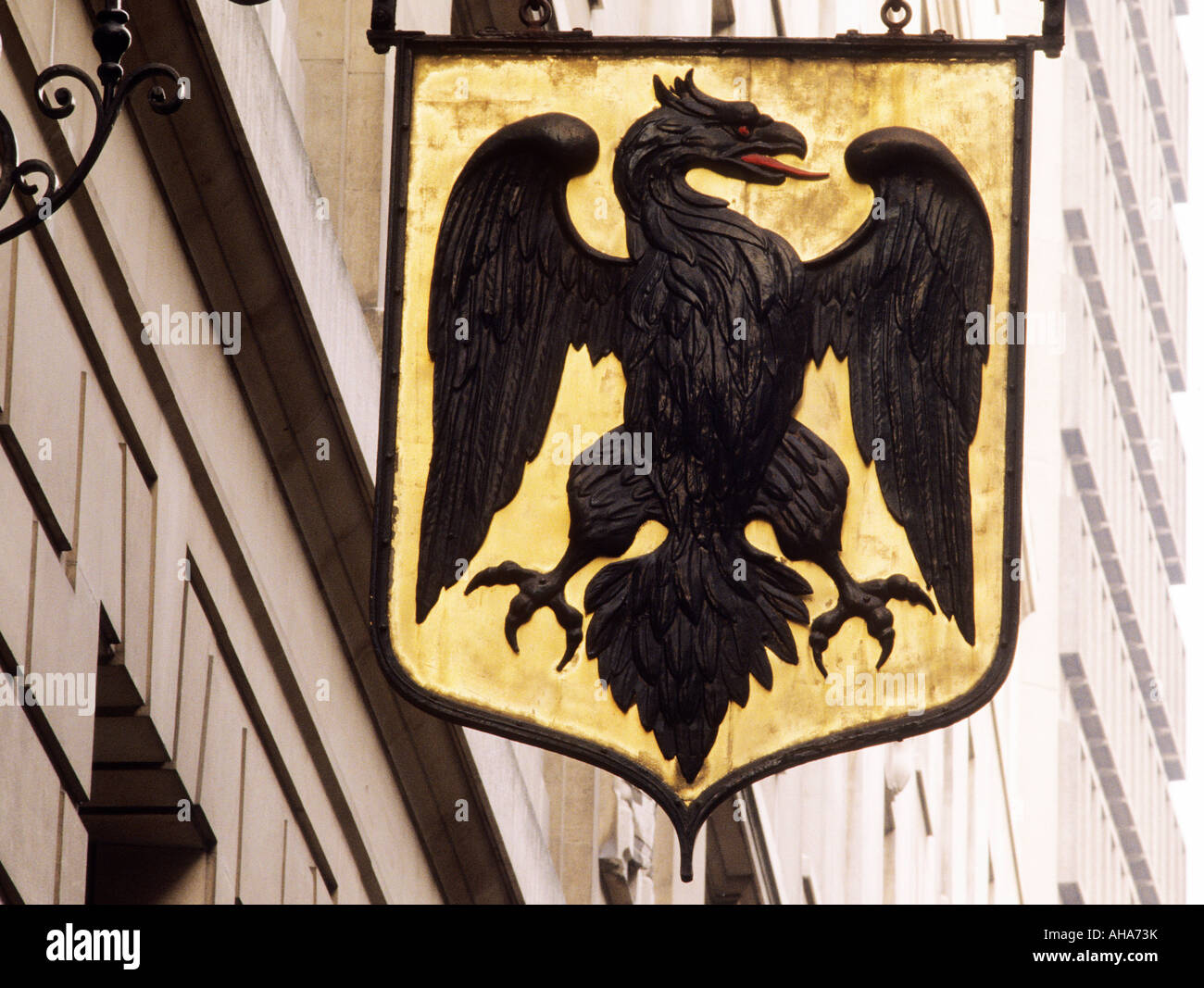 Lombard Street City von London Barclays Bank Straßenschild Stockfoto