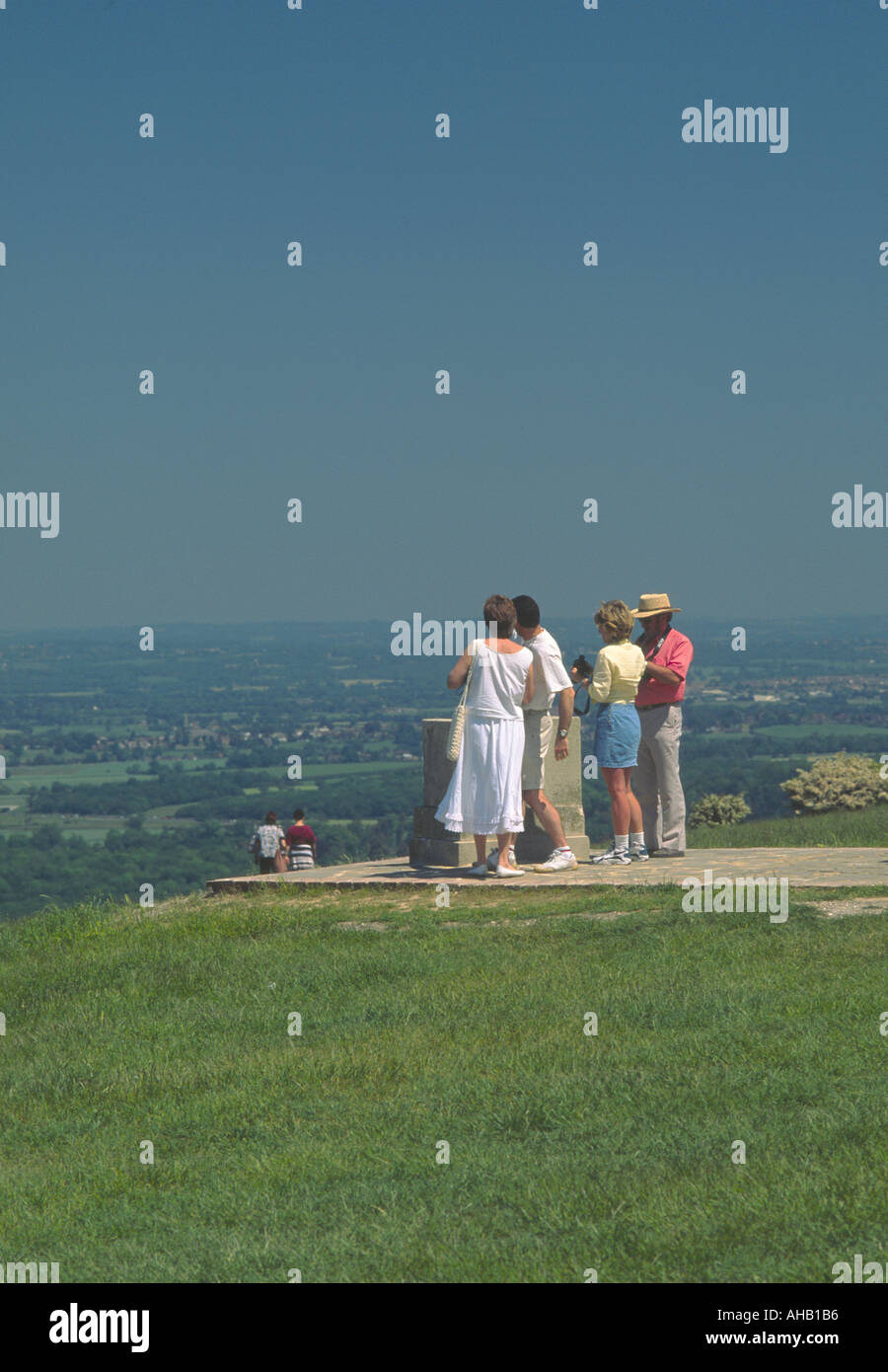 Fulking Escarpment Devils Dyke Southdowns Nr Poynings West Sussex England Stockfoto