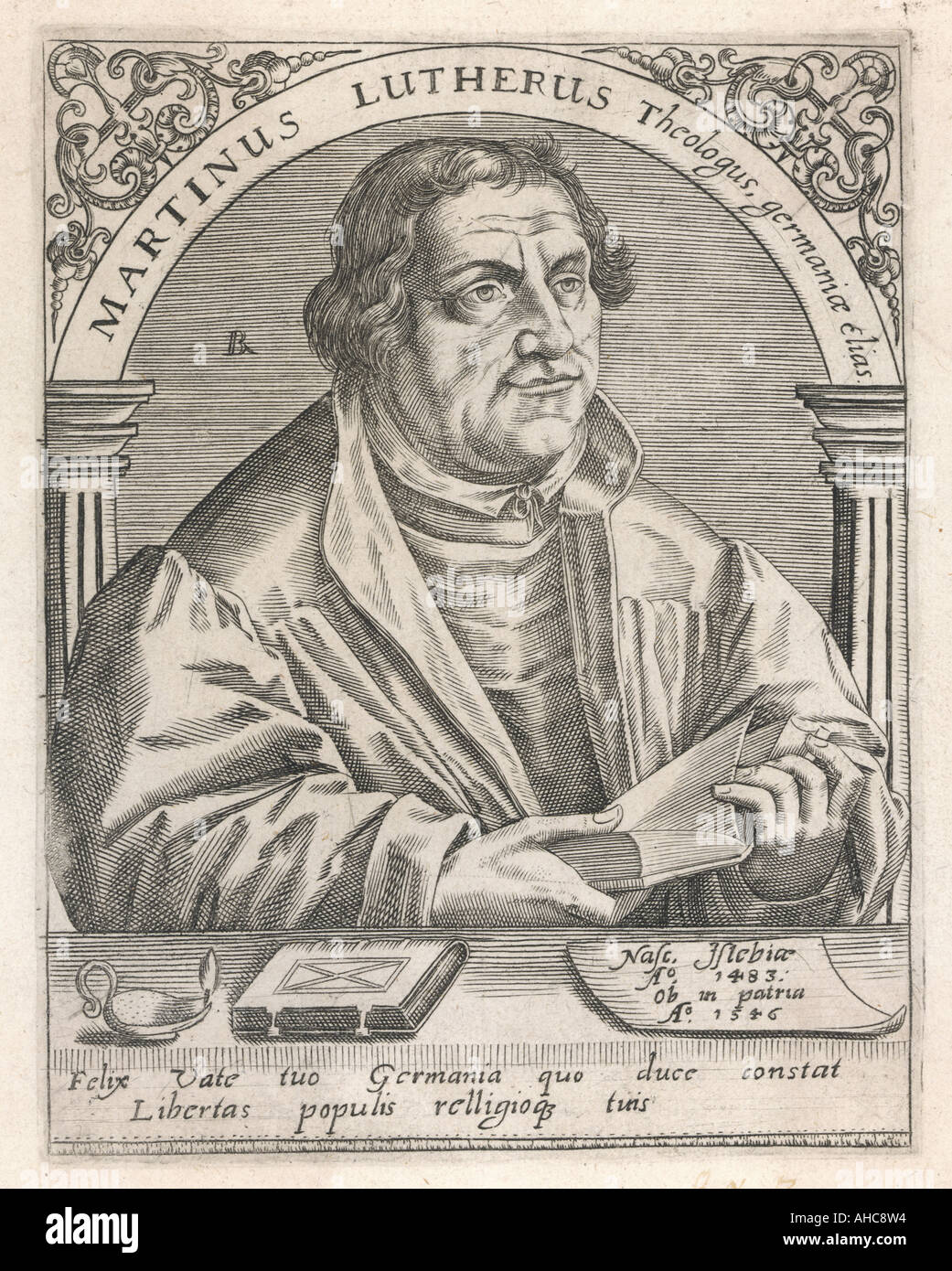 Luther De Bry Stockfoto