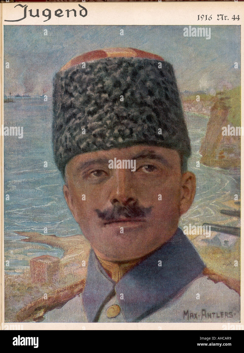 Enver Pascha Stockfoto