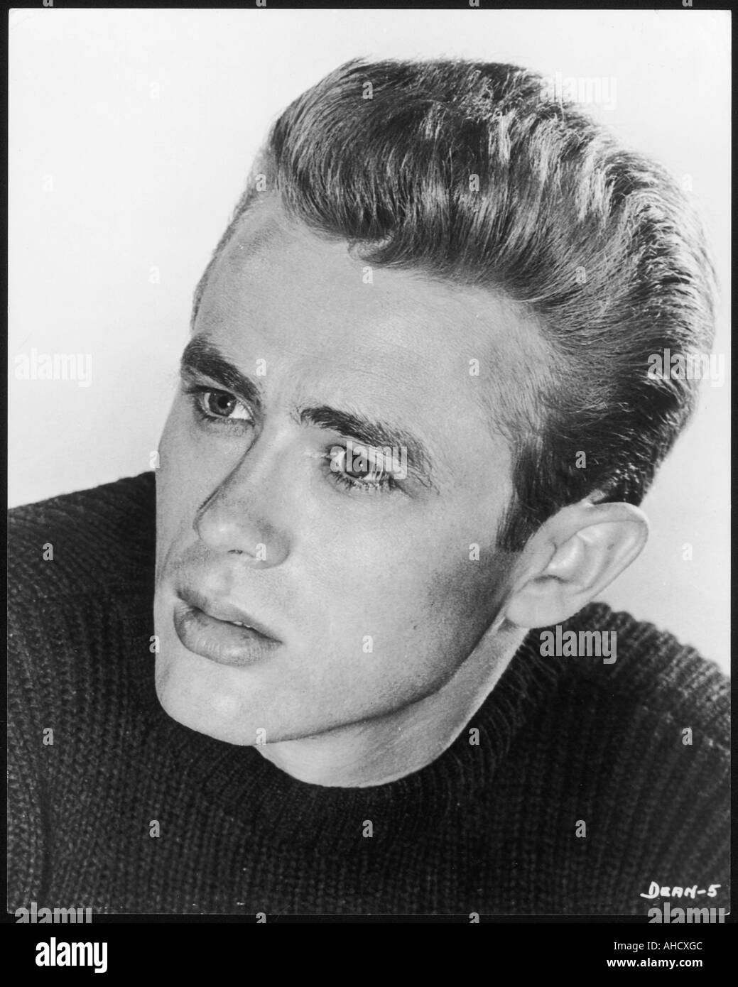 James Dean Close Up Stockfoto