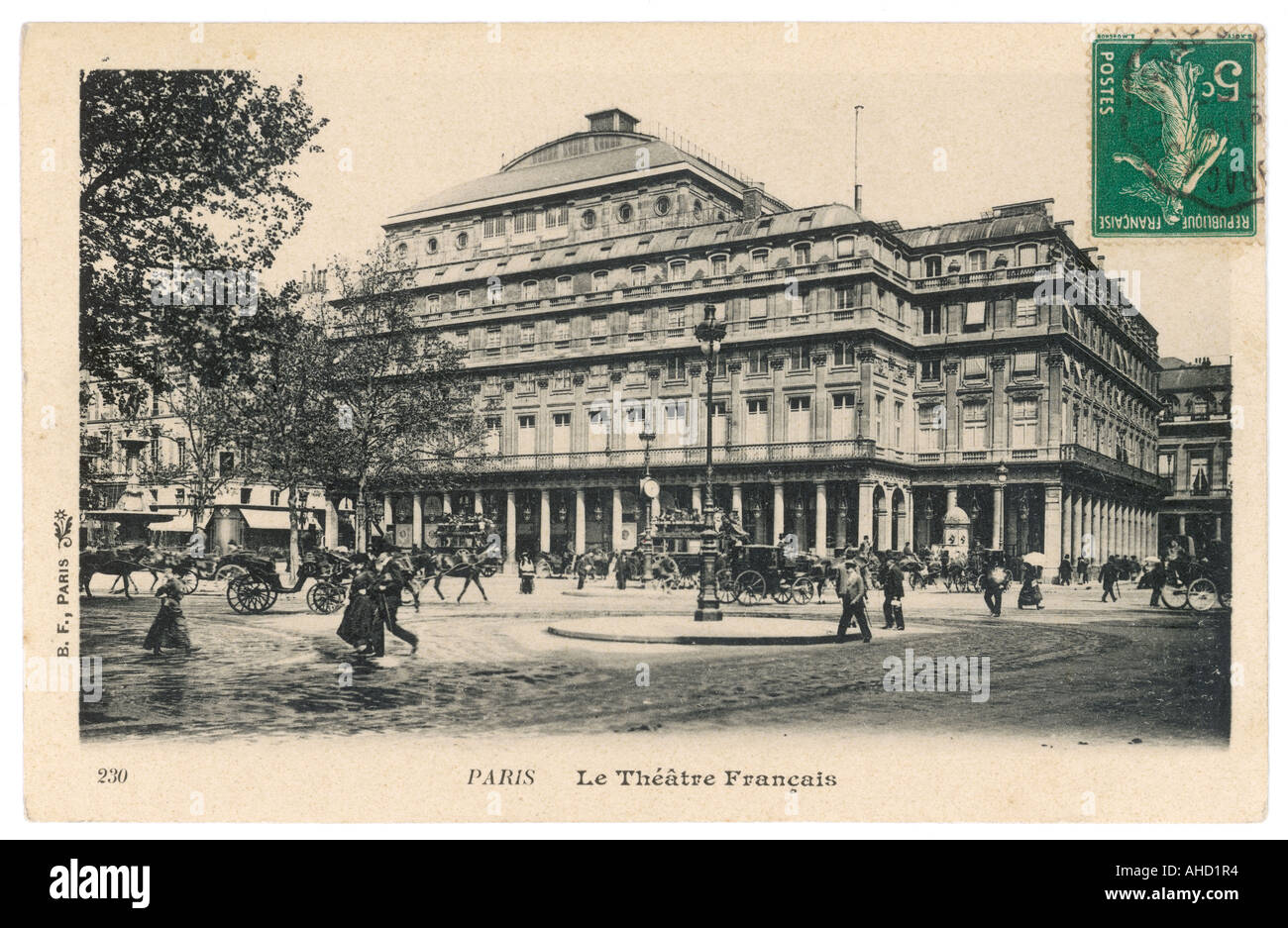 Theatre Francais Paris Stockfoto