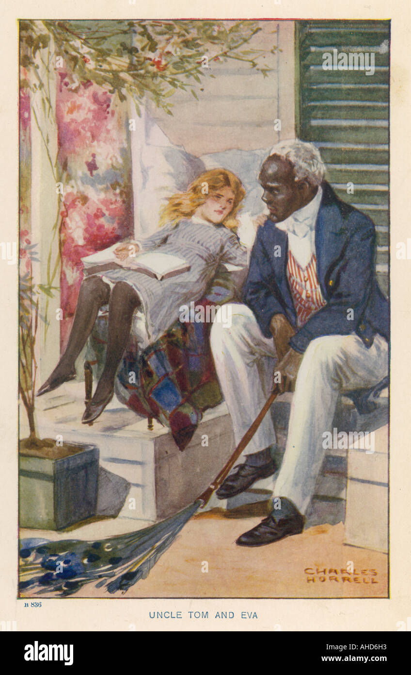 Onkel Toms Hutte Eva Stockfotografie Alamy