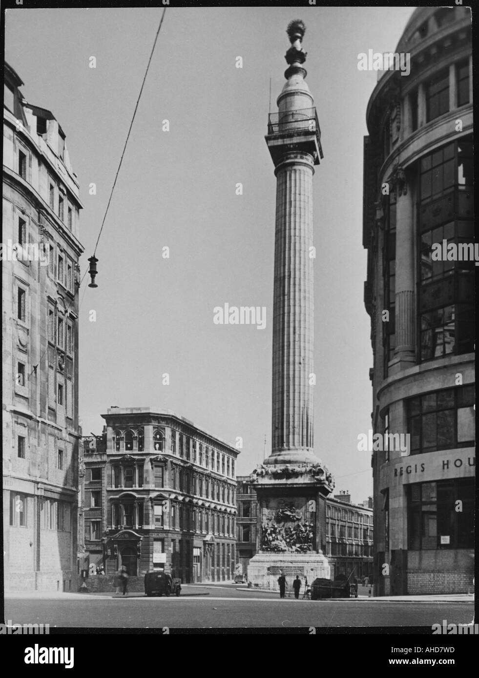 Das Denkmal der 1940er Jahre Stockfoto