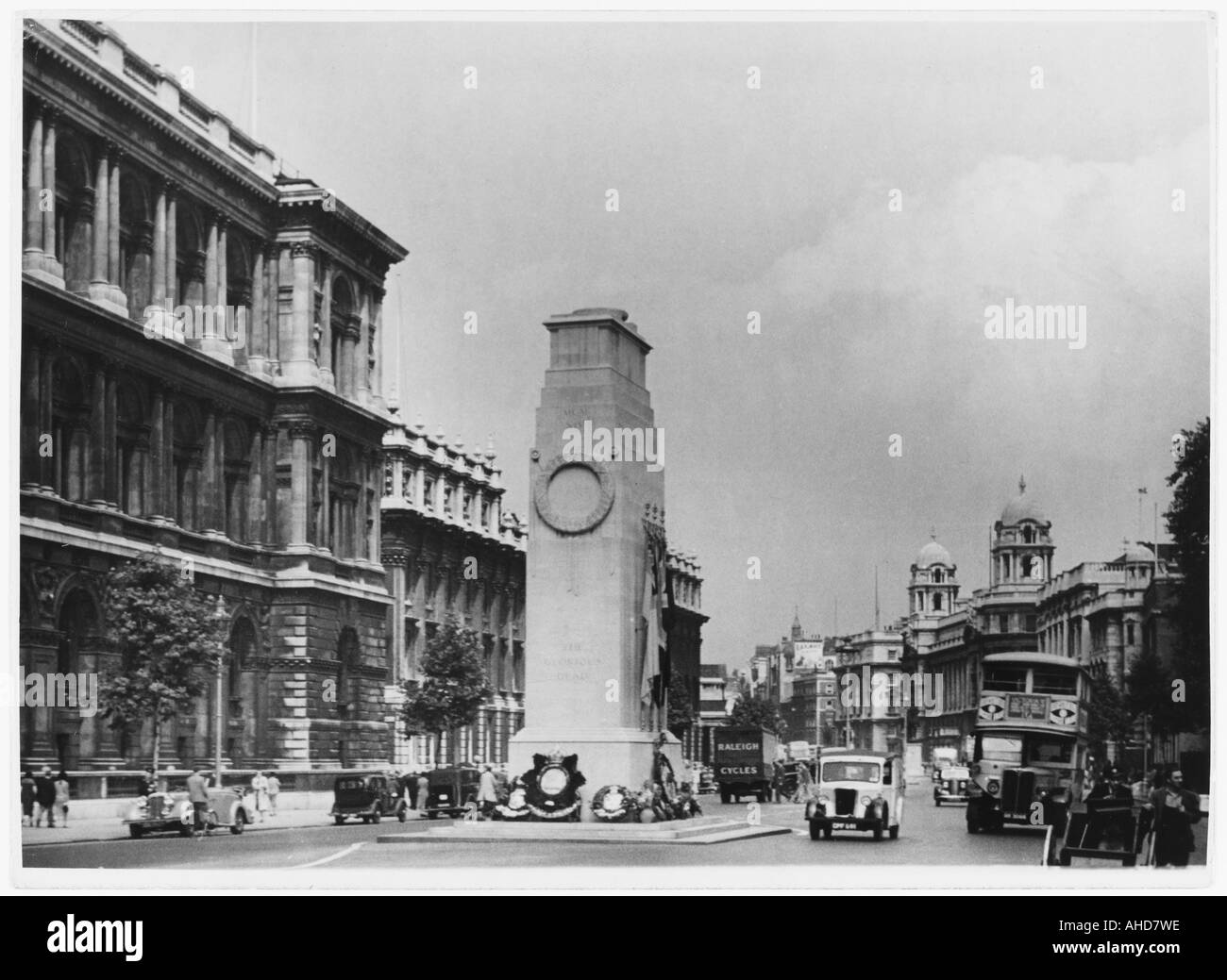 Der Kenotaph Whitehall Stockfoto