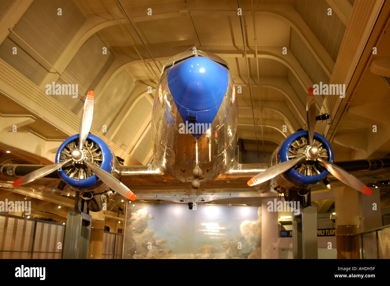 Altes Flugzeug, Henry Ford Museum, Metro Detroit Vorort Dearborn, Michigan, USA Stockfoto