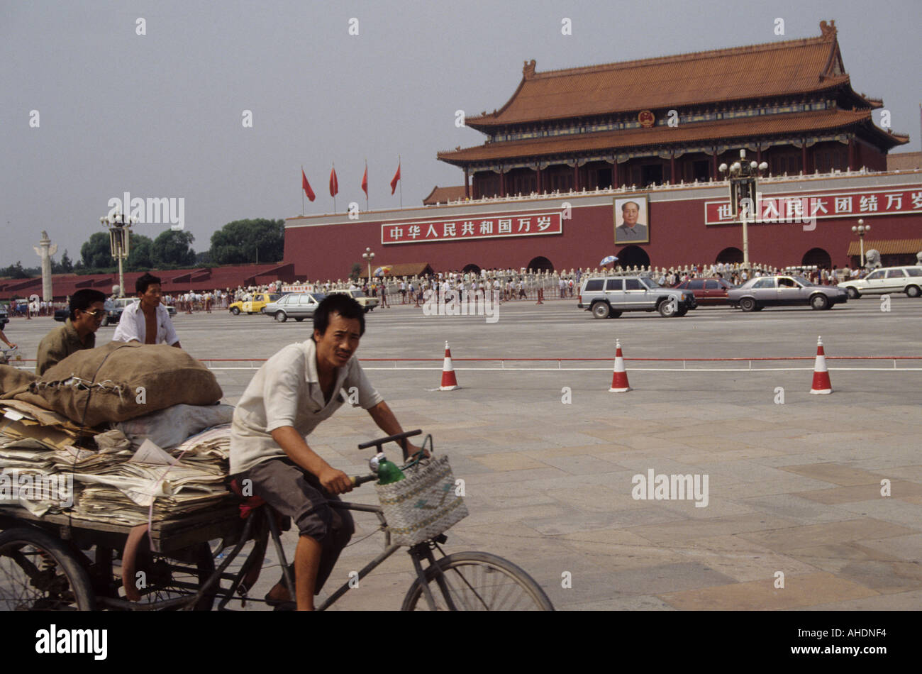 Platz des himmlischen Friedens China Beijing Peking Stockfoto