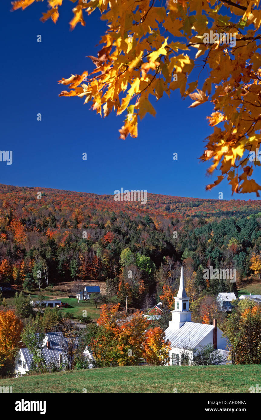 Waits River, Vermont, USA Stockfoto