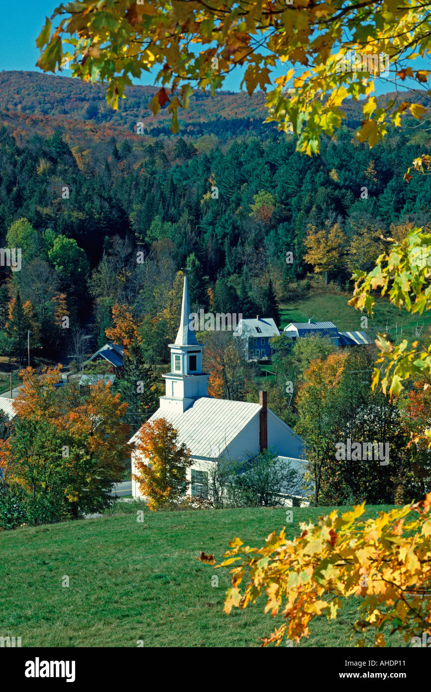 Waits River, Vermont, USA Stockfoto