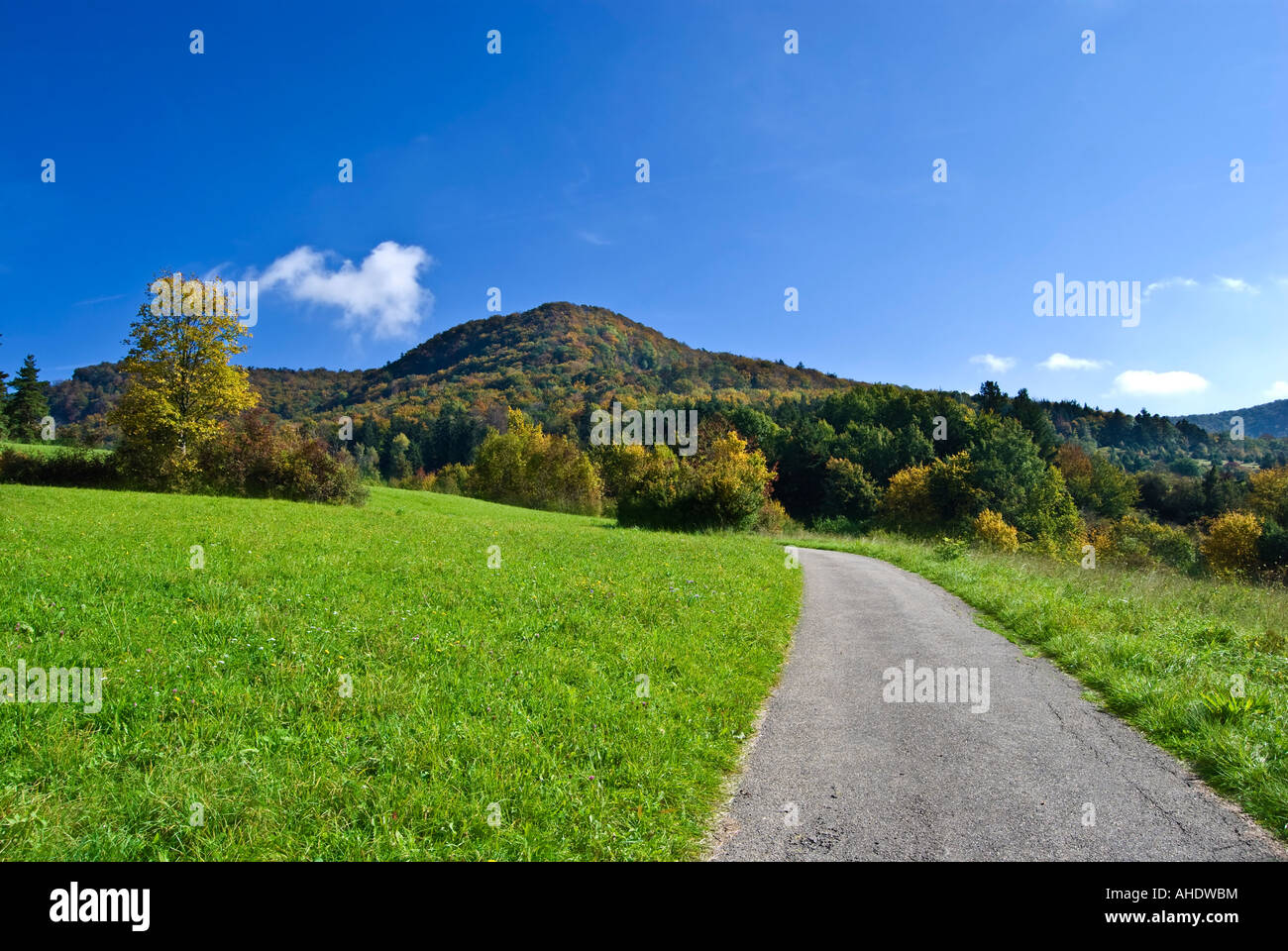 Süddeutschen Idylle Stockfoto