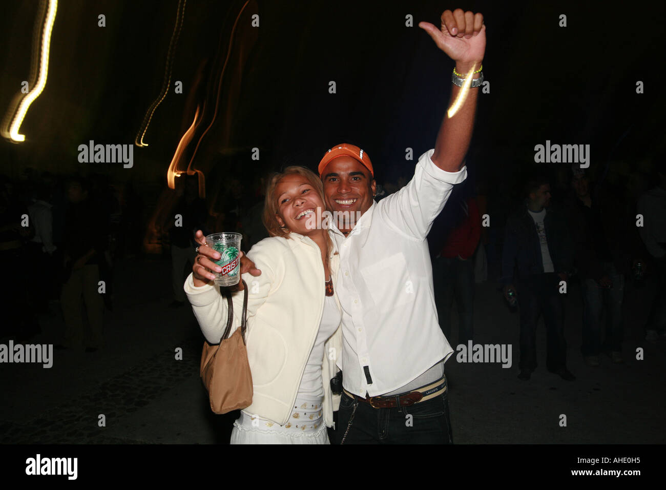 Kuba Party Stockfoto