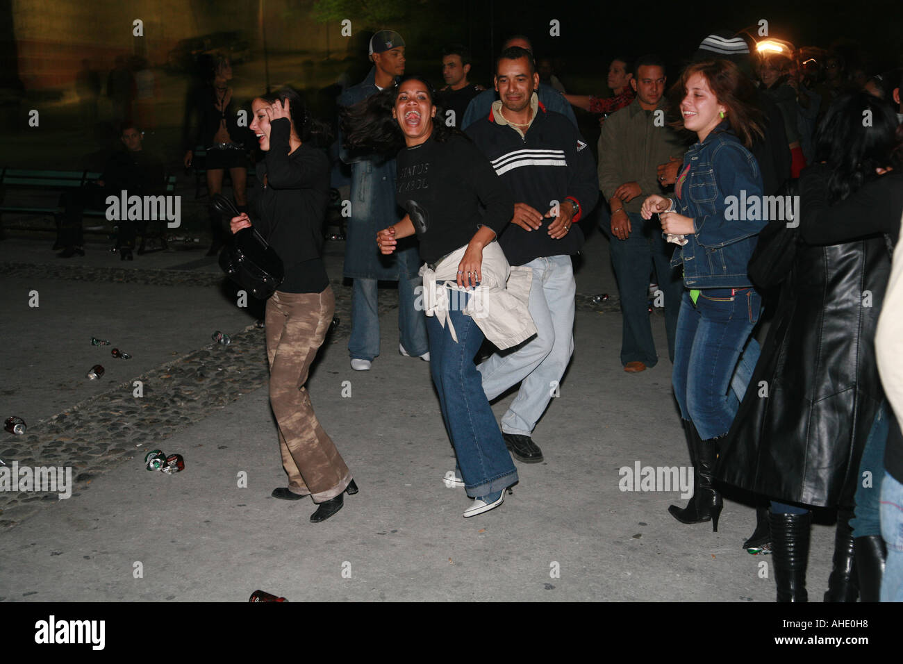 Kuba Party Stockfoto