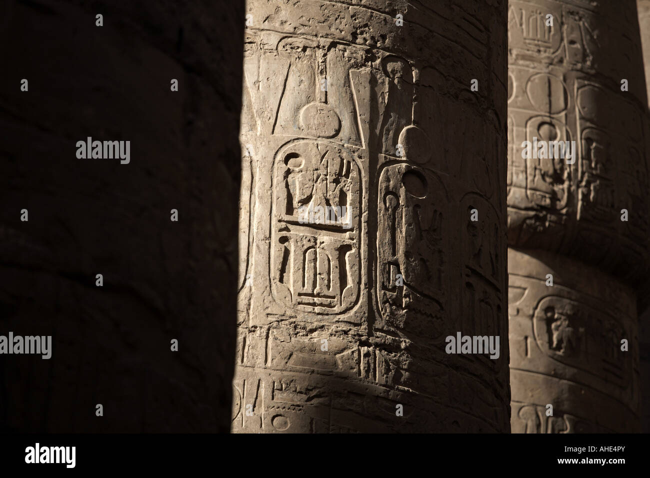 Karnak-Tempel Stockfoto