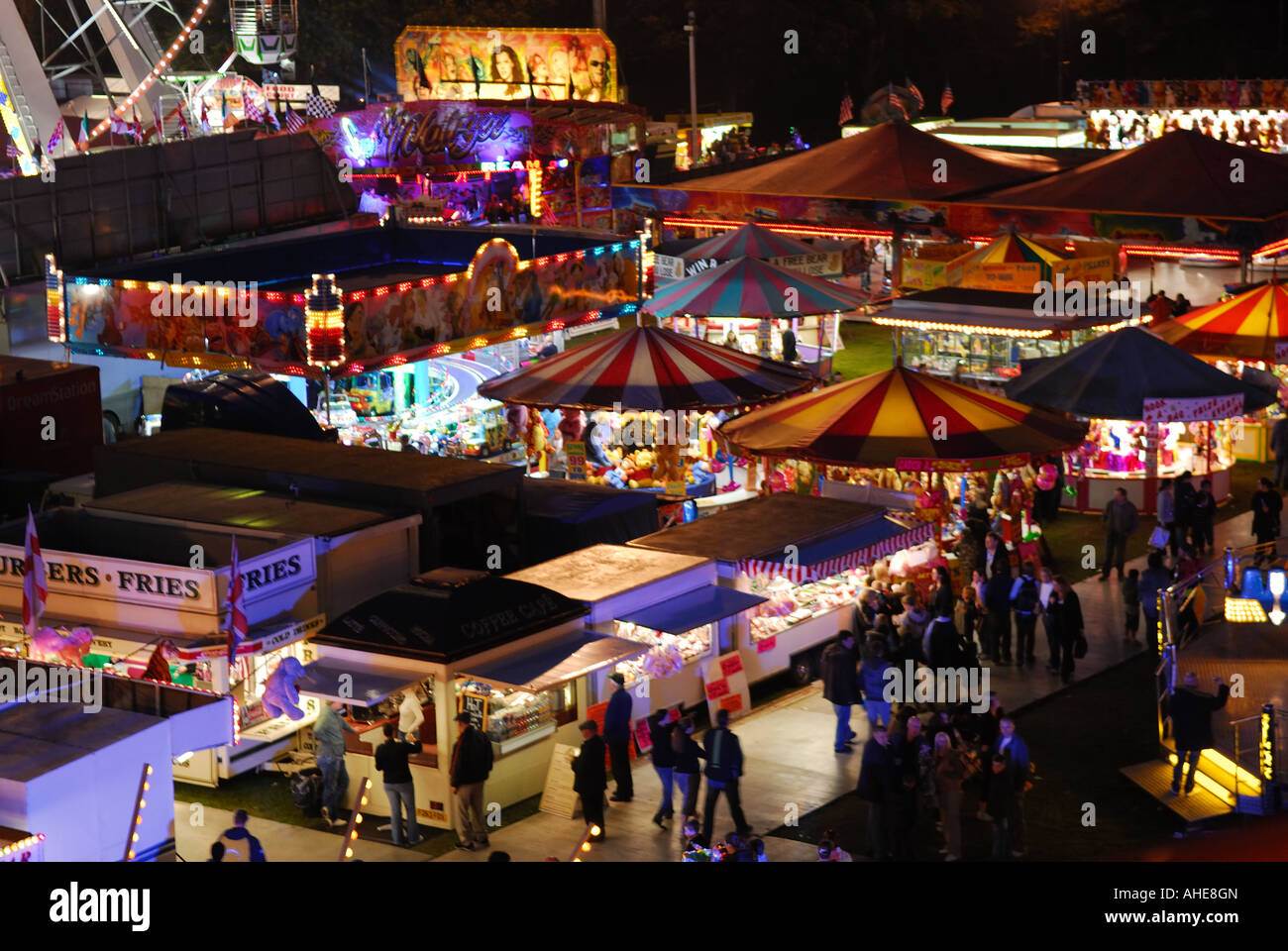 Nottingham Gans fair. Stockfoto