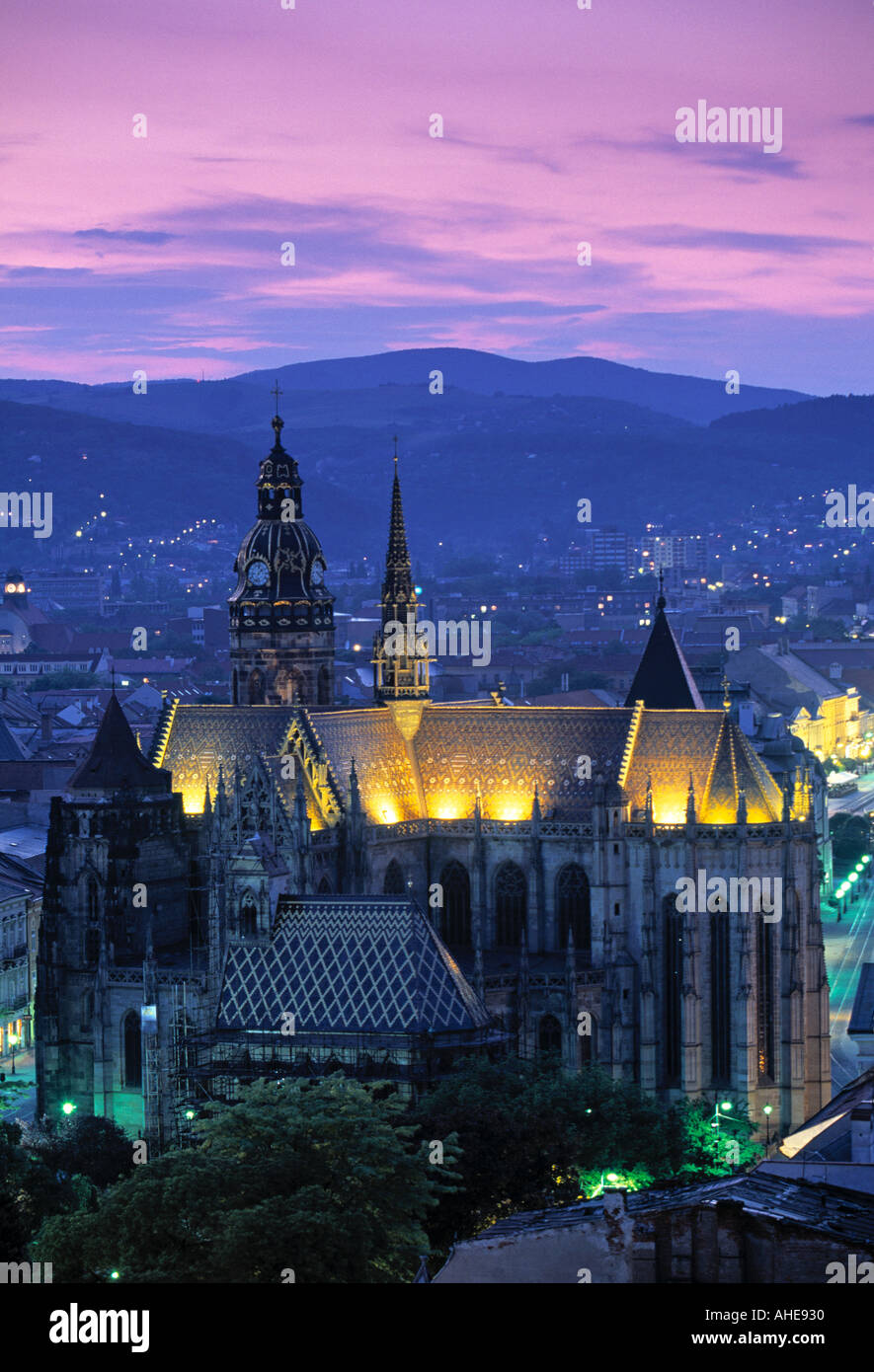 East St. Elizabeth Kathedrale, Kosice, Slowakei Stockfoto