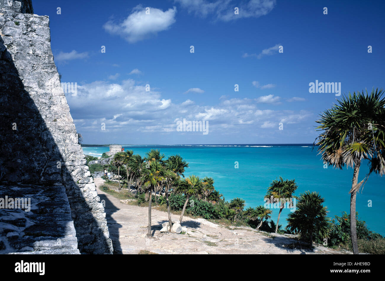 Tulum Mexiko Stockfoto