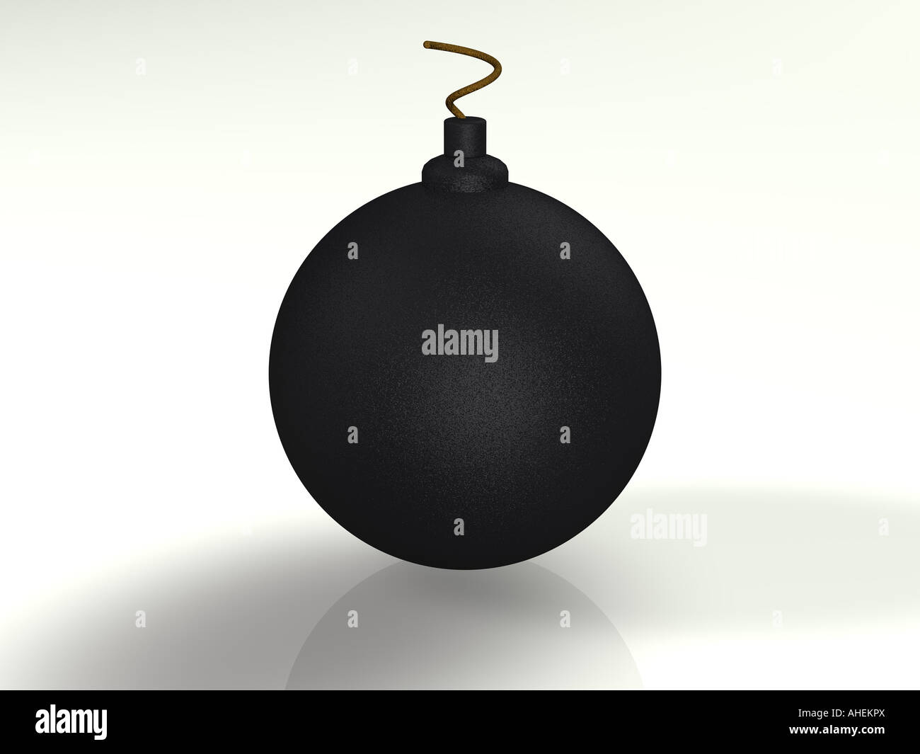 3D-Illustration Konzept zu bombardieren Stockfoto