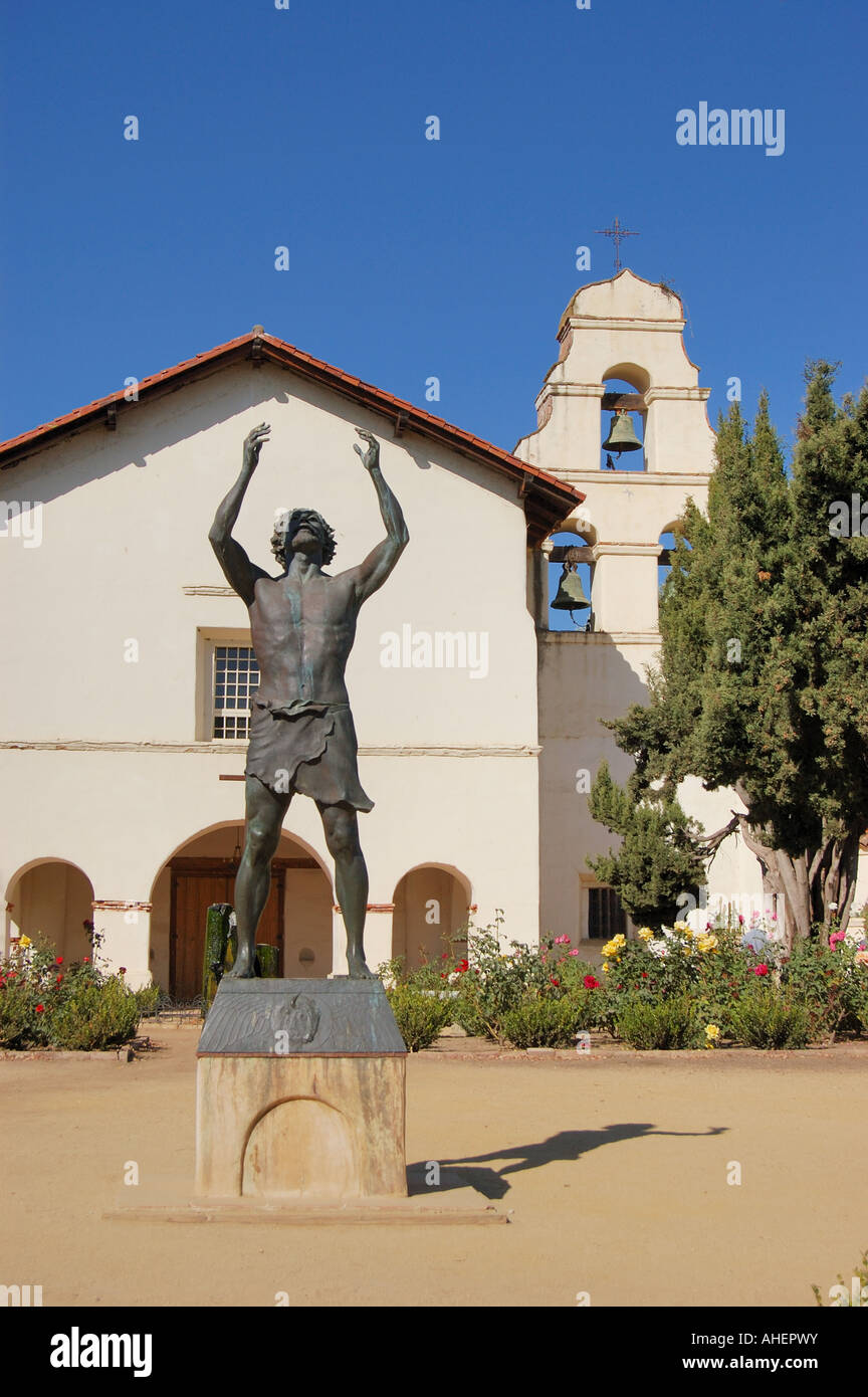 Mission San Juan Bautista State Park CA USA Stockfoto