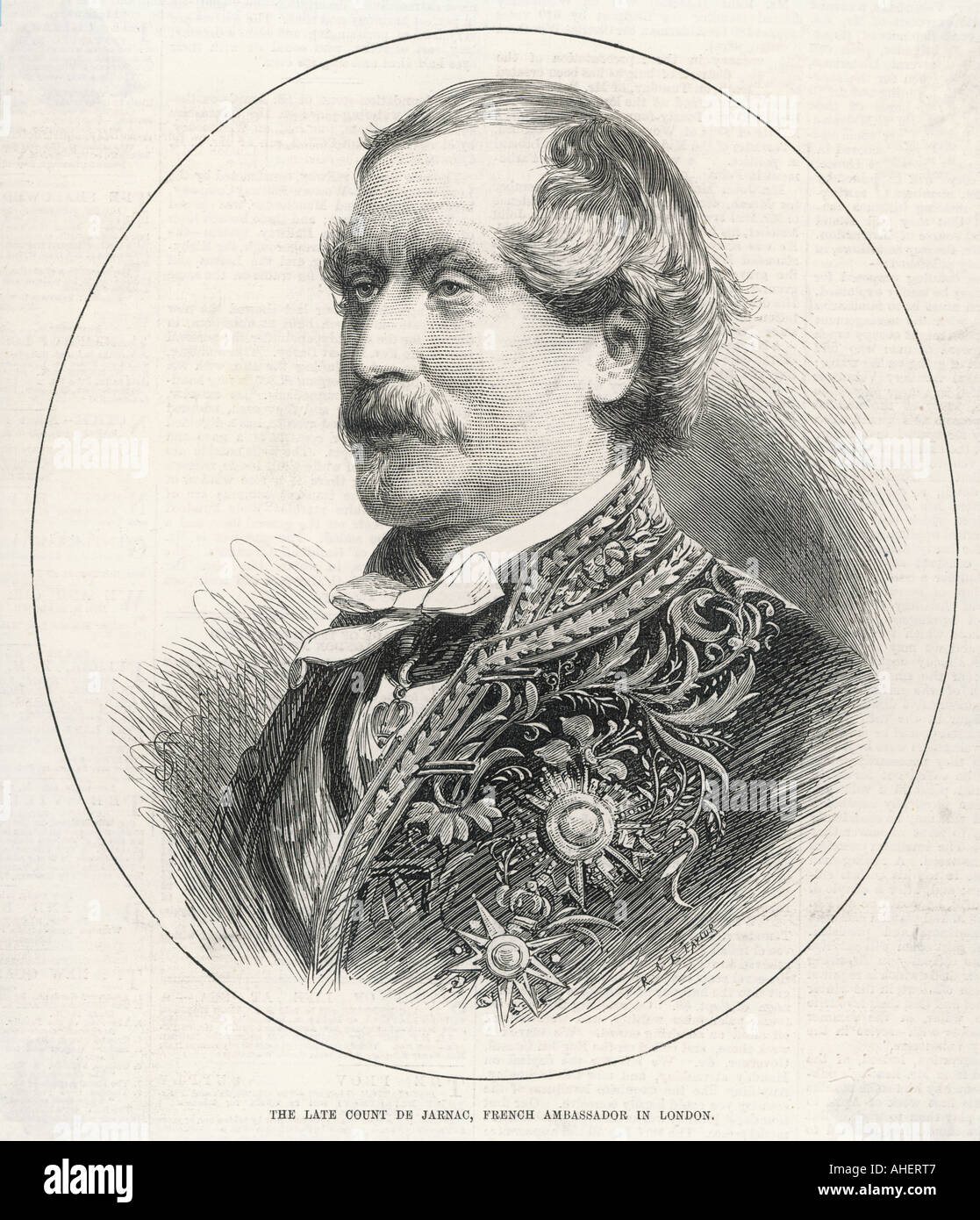 Comte De Jarnac Stockfoto