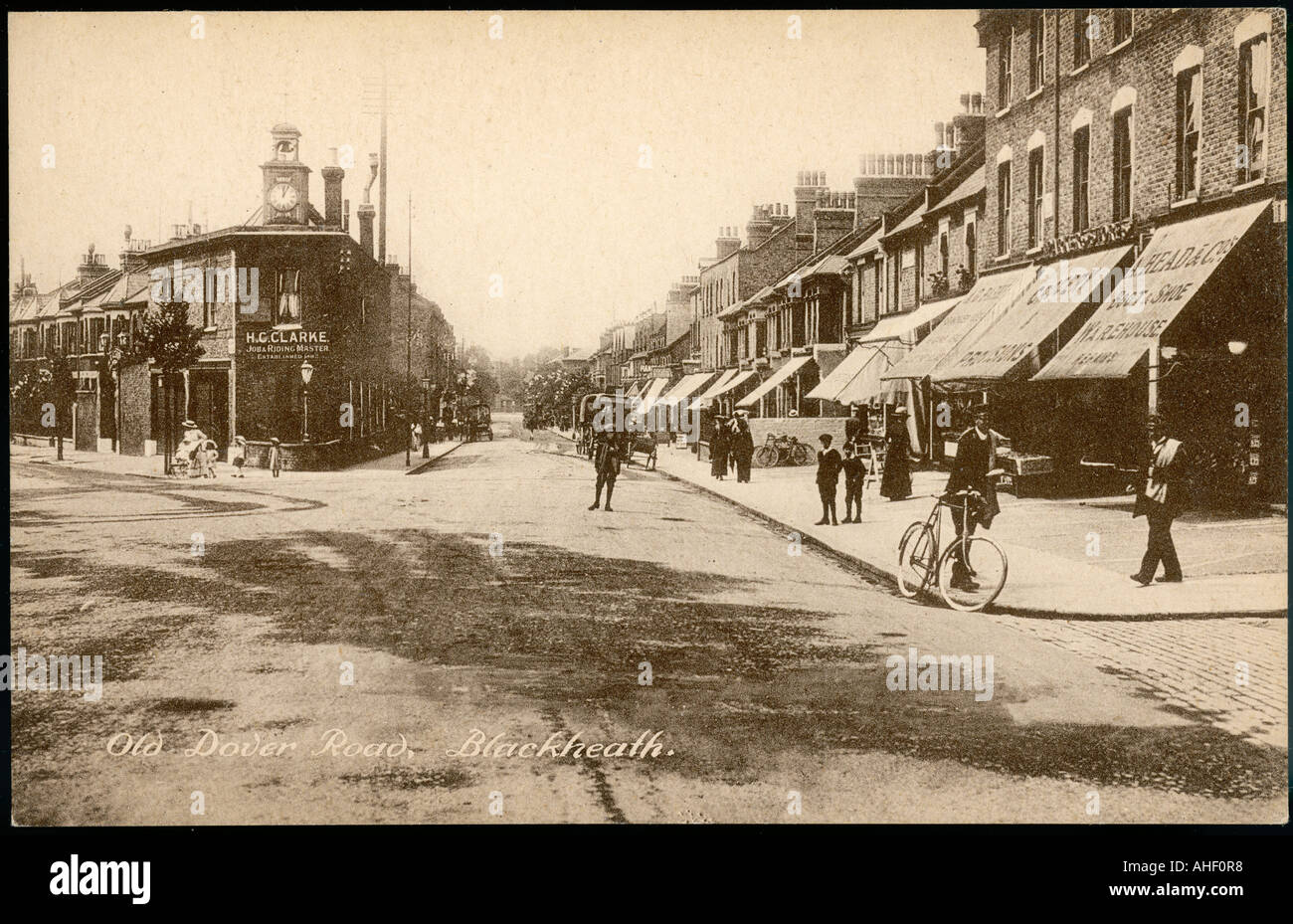 Alten Dover Rd Blackheath Stockfoto