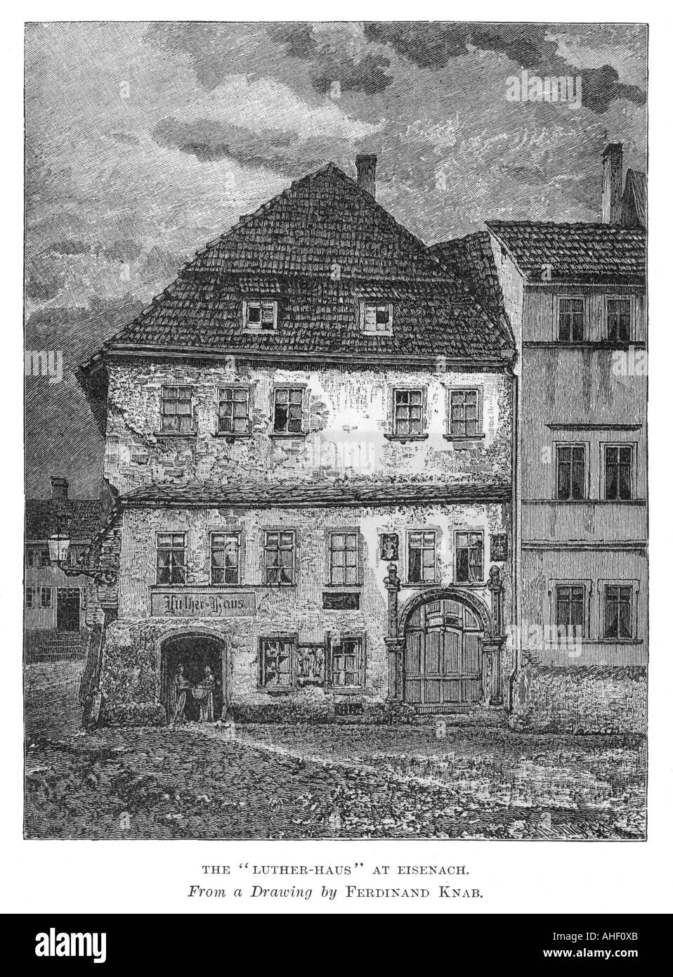 Luther Eisenach privat 2 Stockfoto