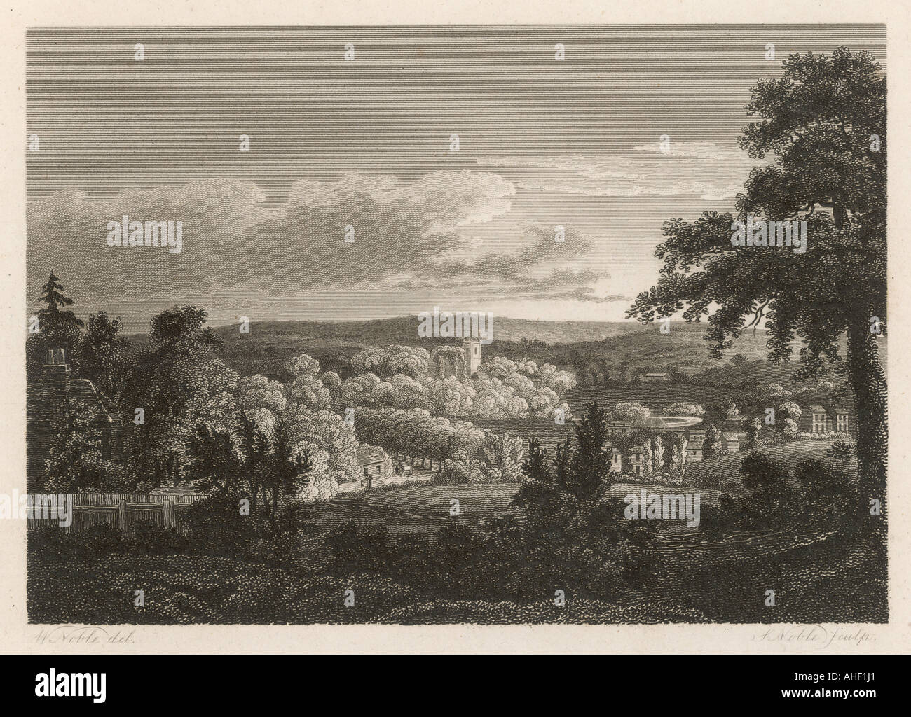 Lewisham 1808 Stockfoto