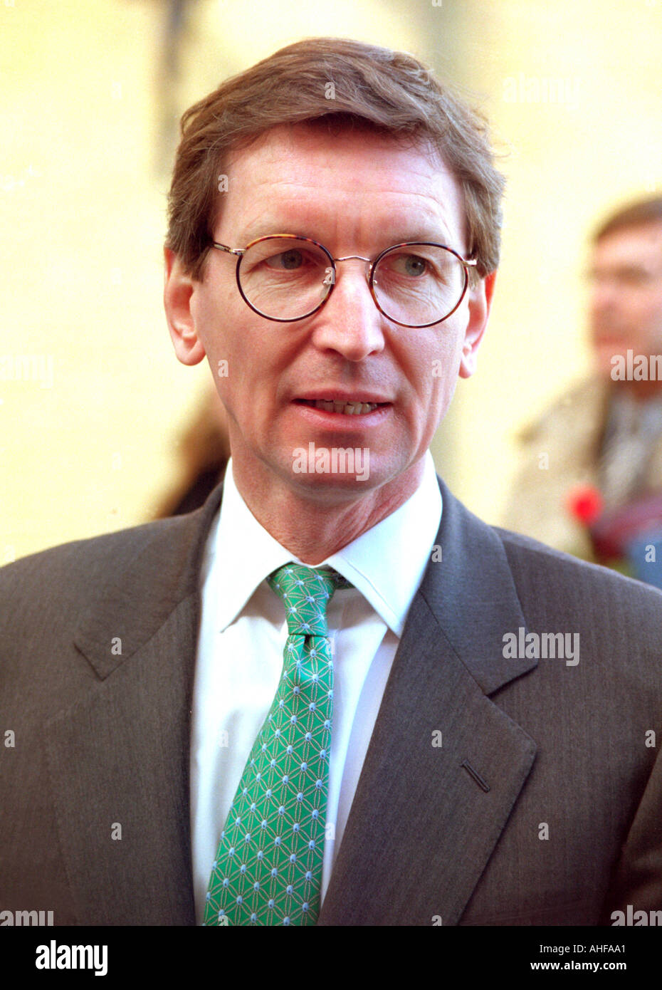 David Montgomery ehemaliger Chief Executive der Mirror Group Newspapers Juli 2003 Stockfoto