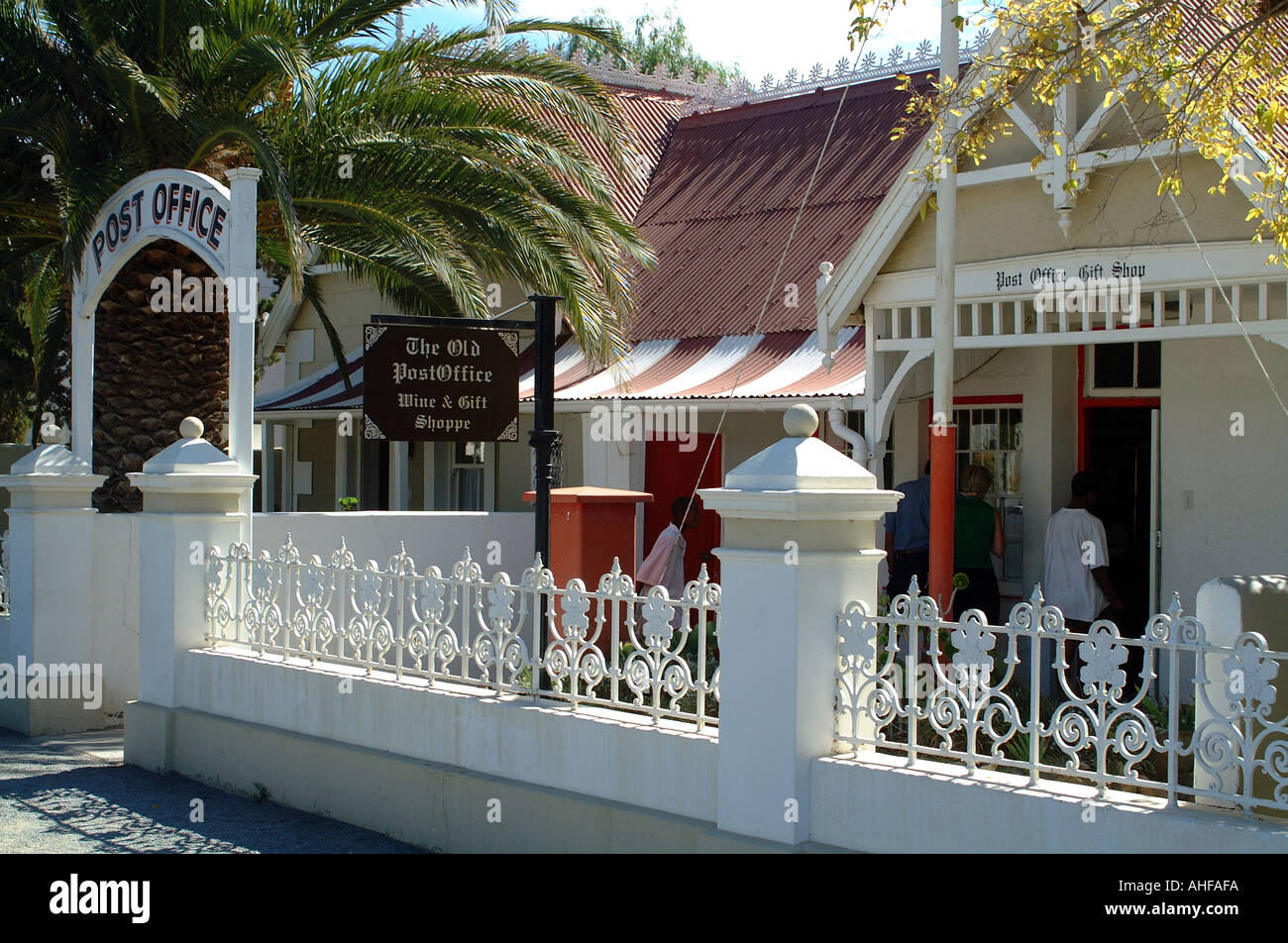 Matjiesfontein Nationaldenkmal in der Karoo Süd Afrika RSA Dorf Post Stockfoto