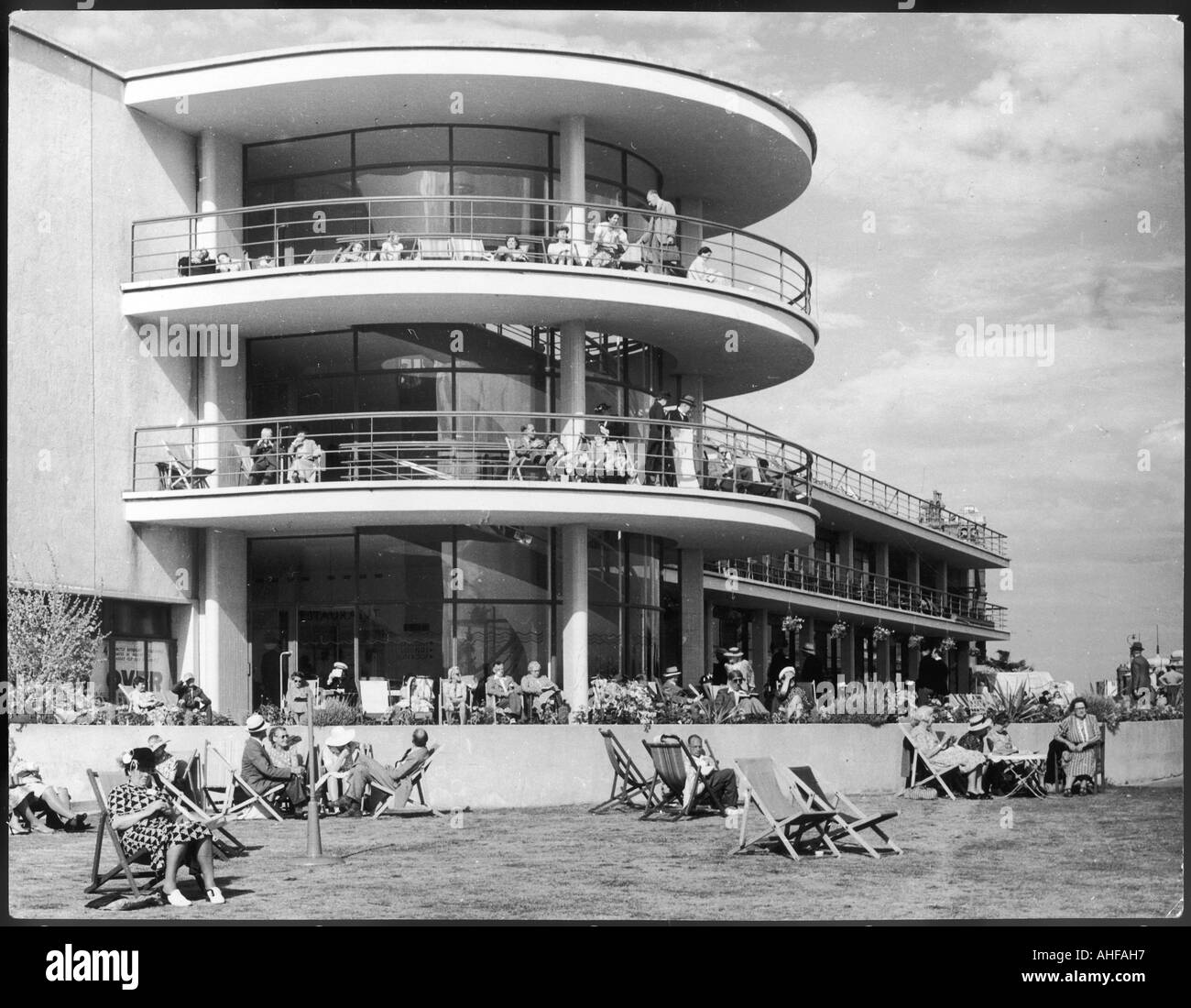 Art-Deco-Pavillon Stockfoto