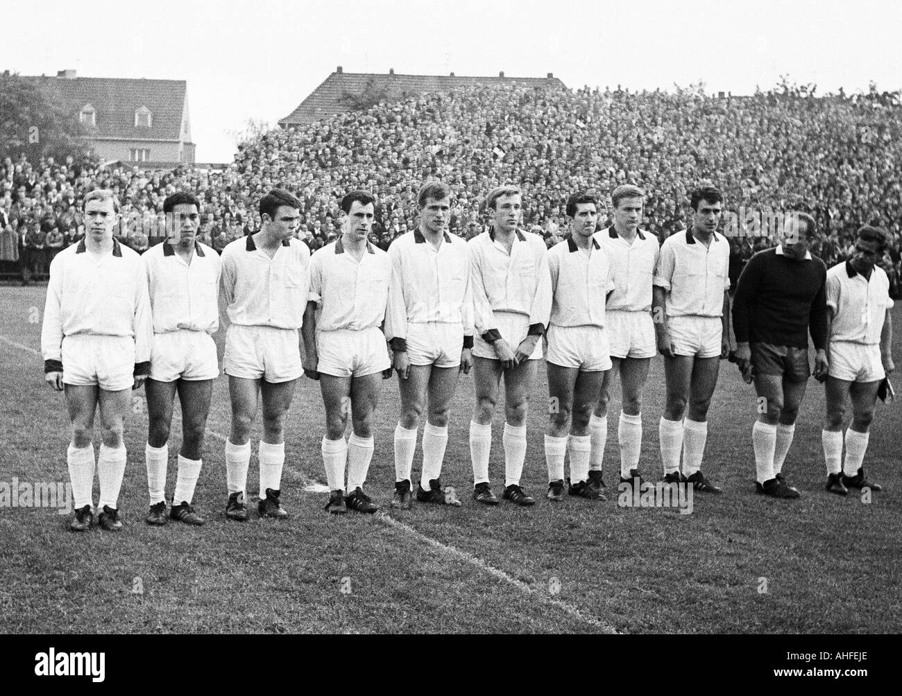 Football regionalliga 1964 1965 promotion match Fotos und