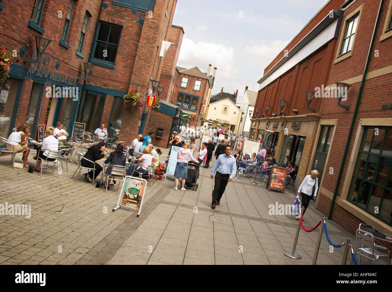 Priorat Spaziergang, Doncaster, South Yorkshire, England, UK Stockfoto