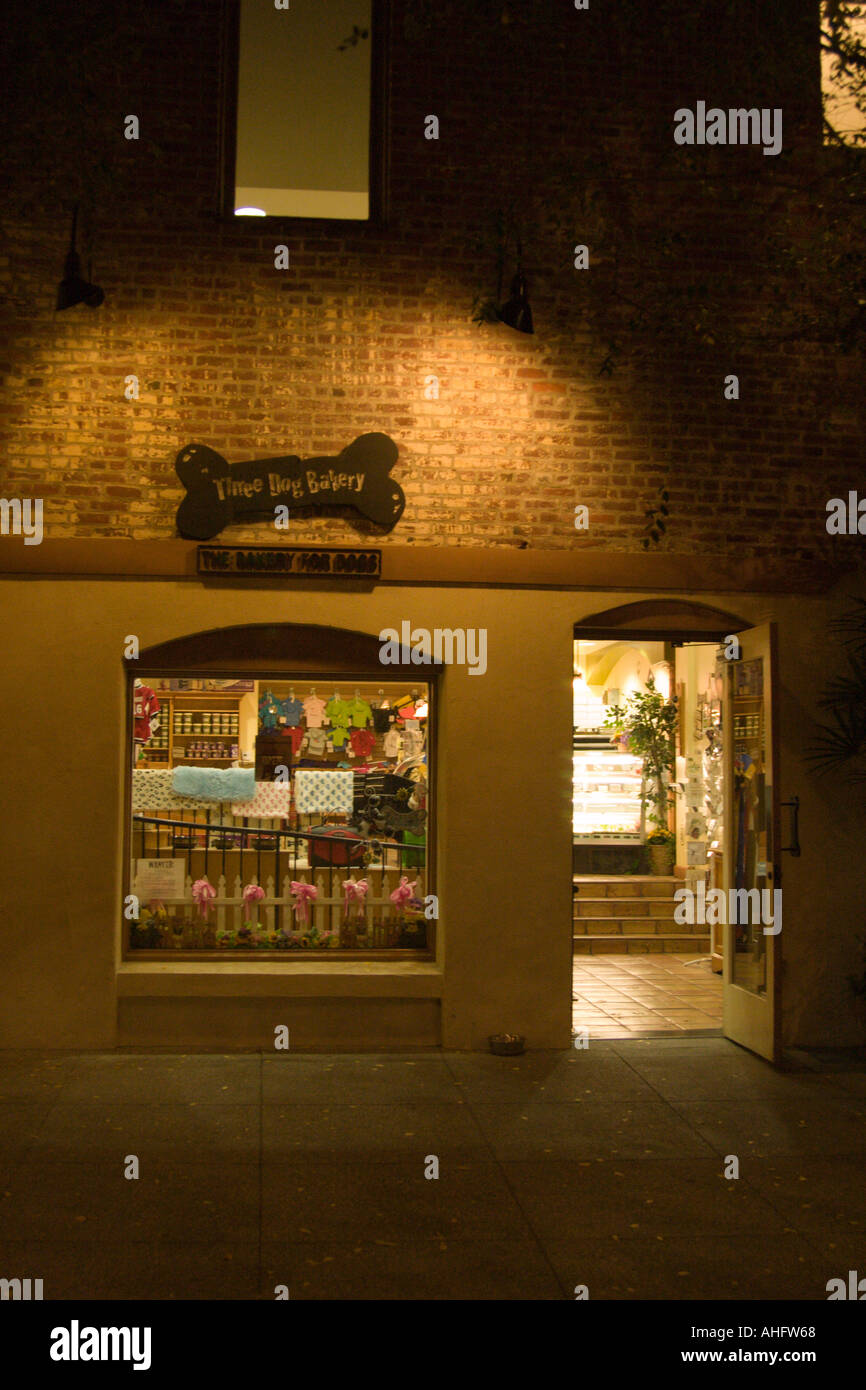 Drei Hunde, Bäckerei, Colorado, Old Town Pasadena, Los Angeles County, Kalifornien Stockfoto