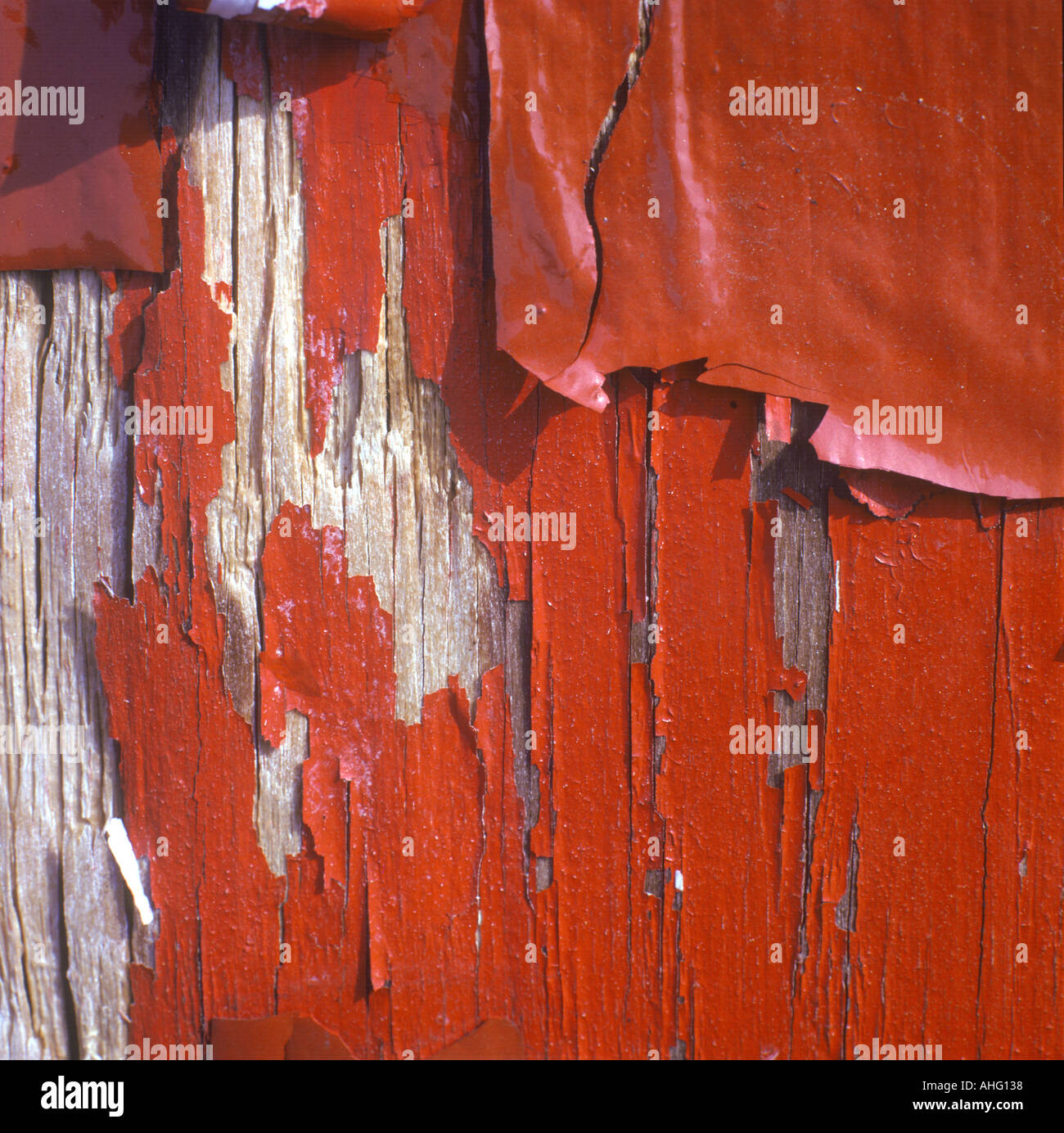 Peeling Paint Textur Stockfoto