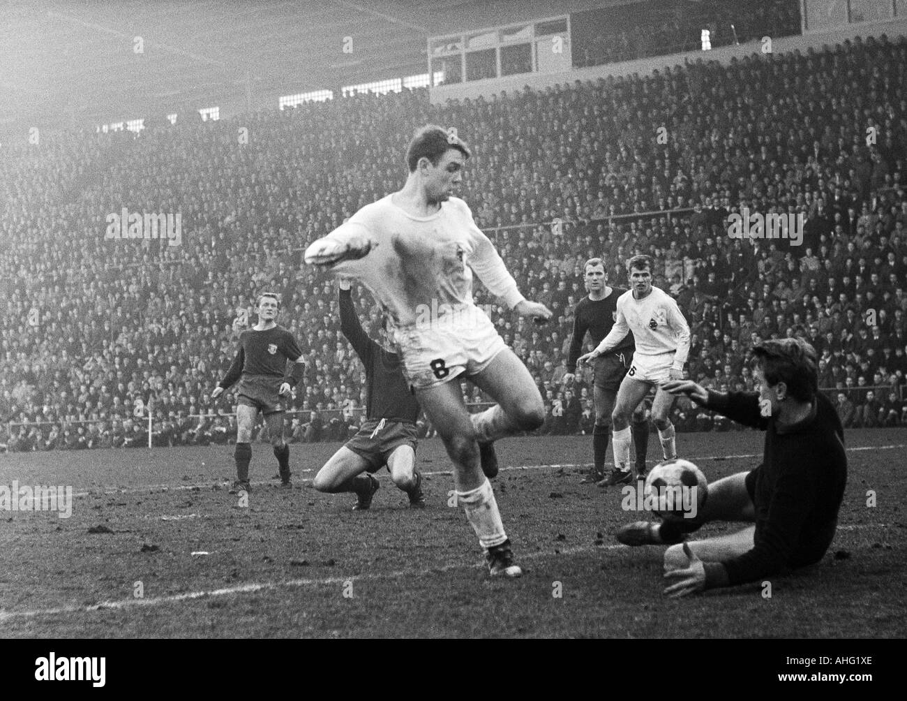Fußball, Bundesliga, 1966/1967, Boekelberg Stadion in Mönchengladbach