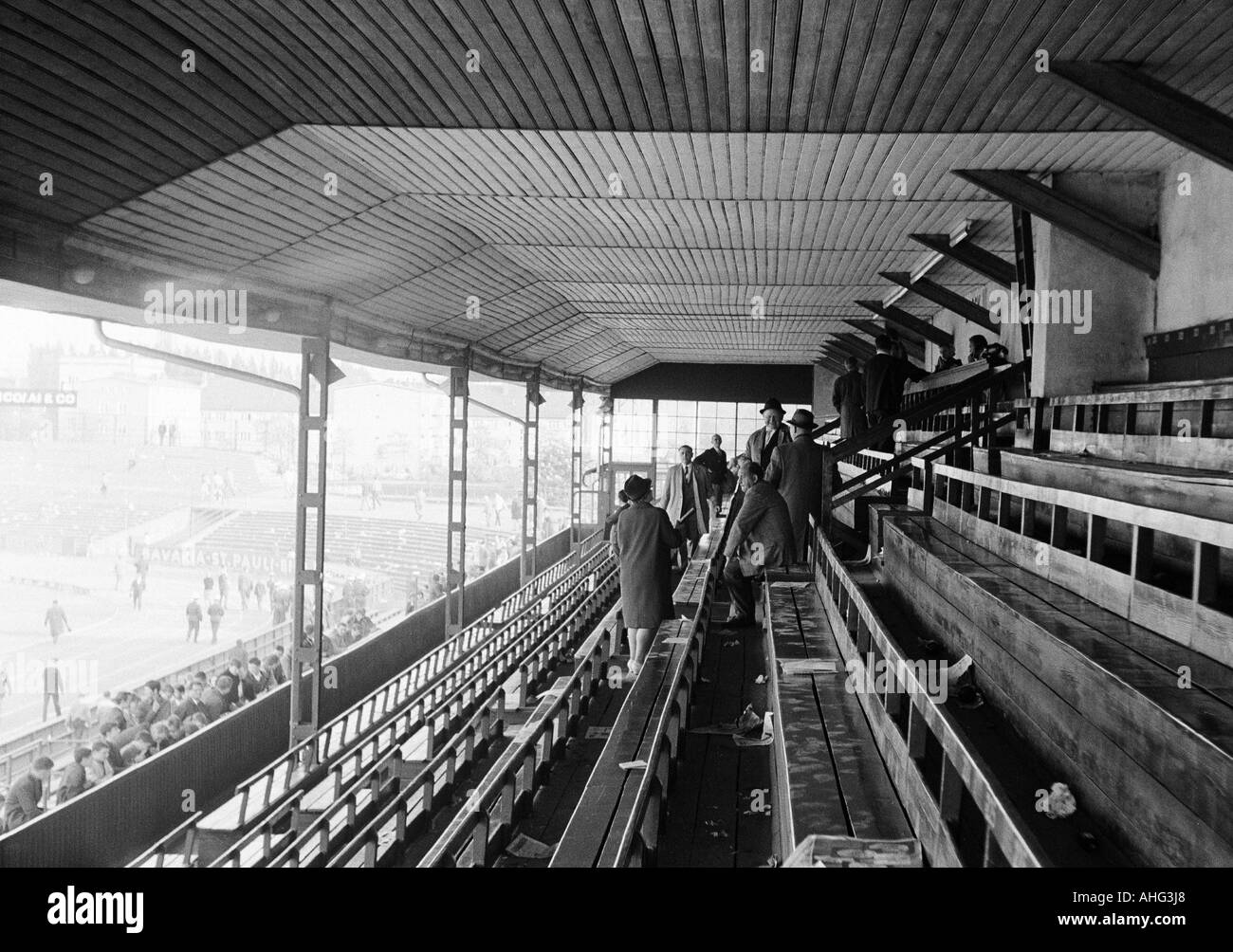 Fußball, Bundesliga, 1966/1967, Stadion an der Hamburger Straße