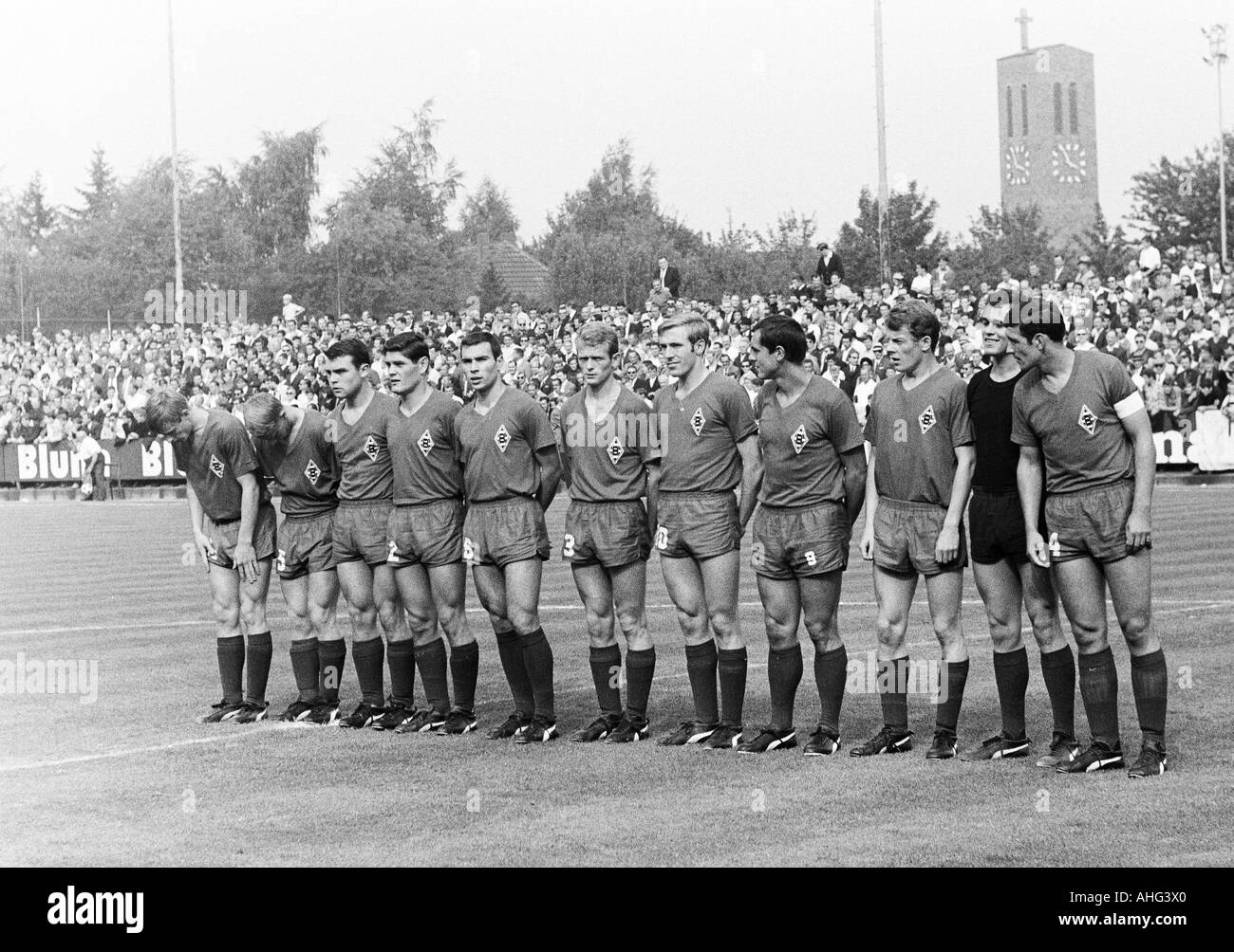 Fußball, Bundesliga, 1967/1968, Borussia Moenchengladbach vs. VfB