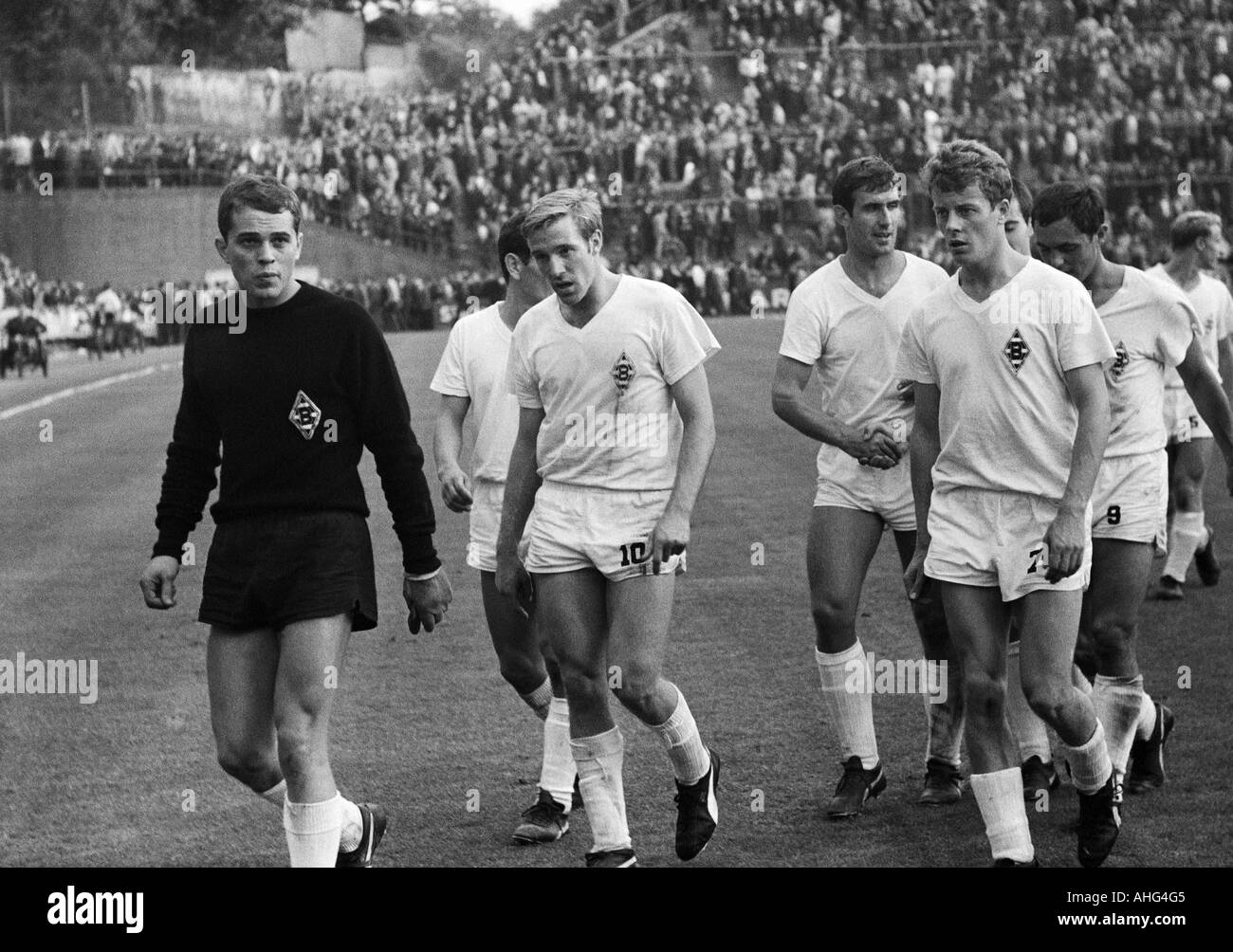 Fußball, Bundesliga, 1967/1968, Borussia Moenchengladbach im Vergleich