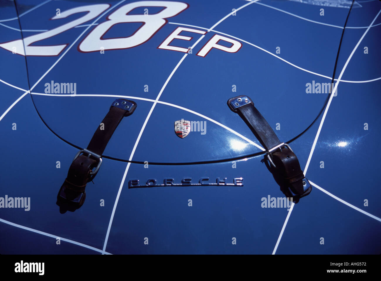 Oldtimer Porsche Stockfoto