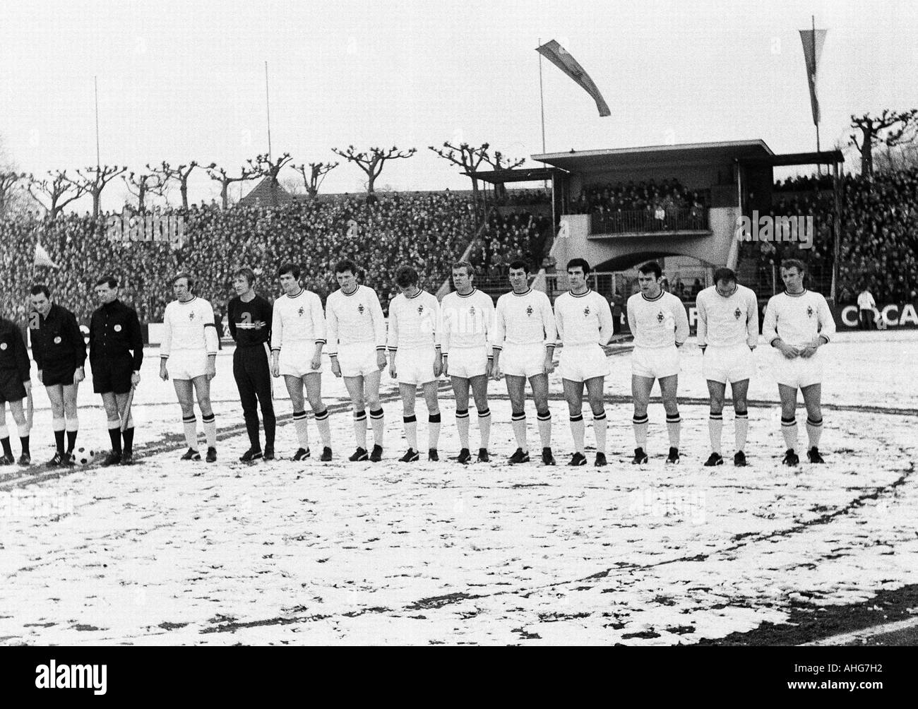 Fußball, Bundesliga, 1969/1970, Wedau Stadion Duisburg, MSV Duisburg vs