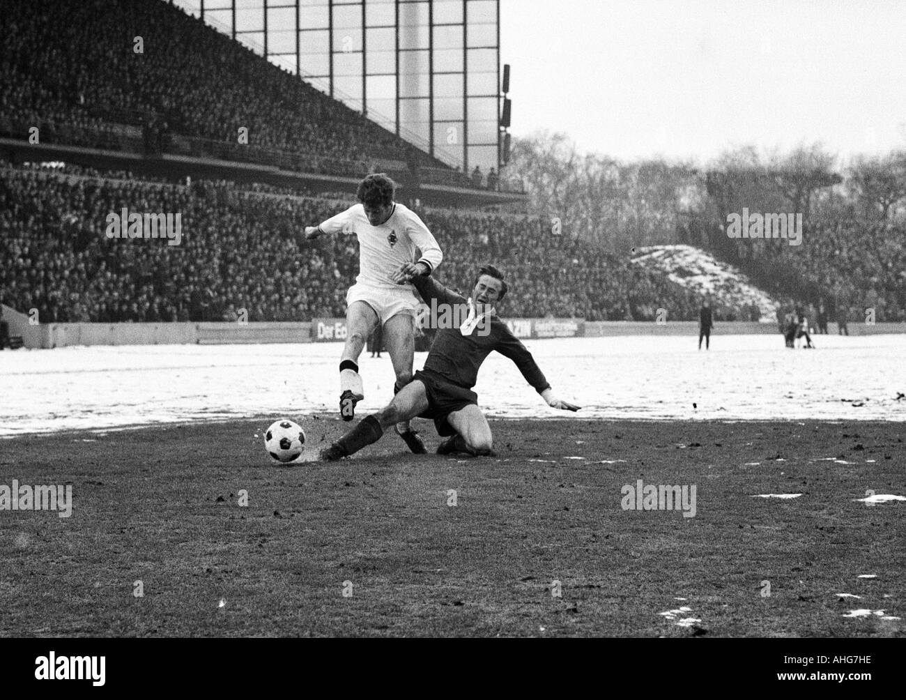 Fußball, Bundesliga, 1969/1970, Wedau Stadion Duisburg, MSV Duisburg vs