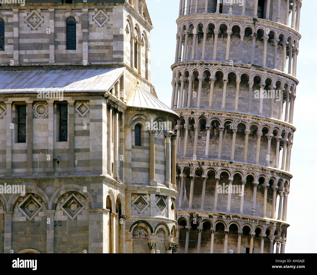 ES - TUSCANY: Schiefe Turm von Pisa Stockfoto