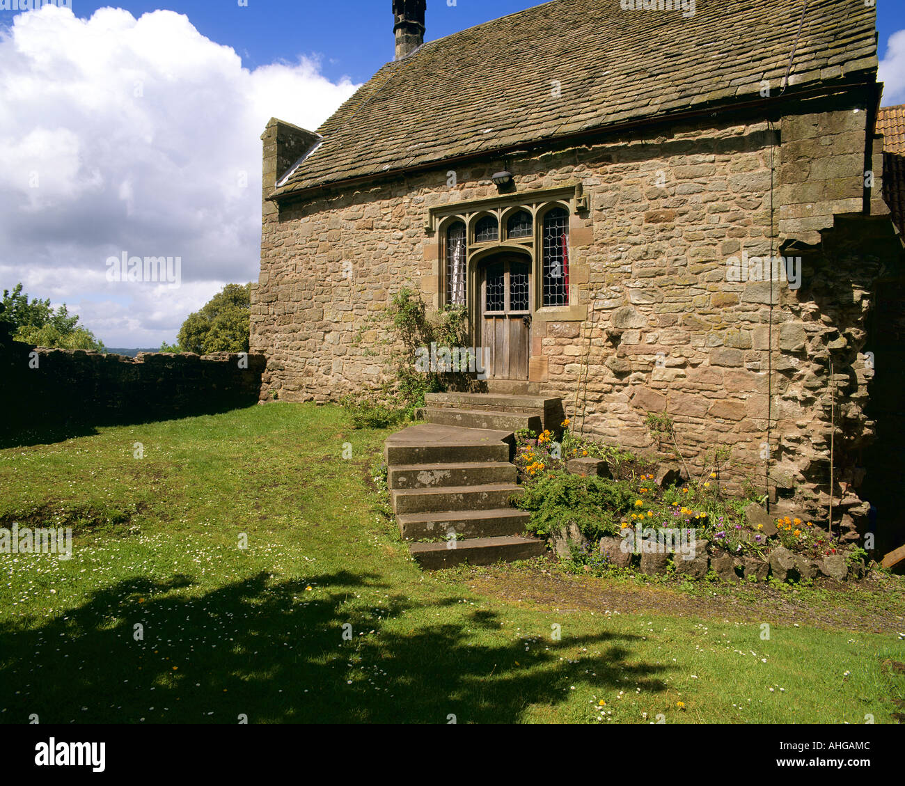 GB - GLOUCESTERSHIRE: St. Briavels Schloß im Forest of Dean Stockfoto