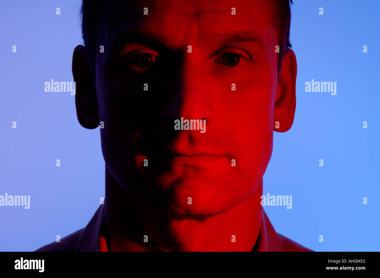 Porträt eines Mannes Stockfoto