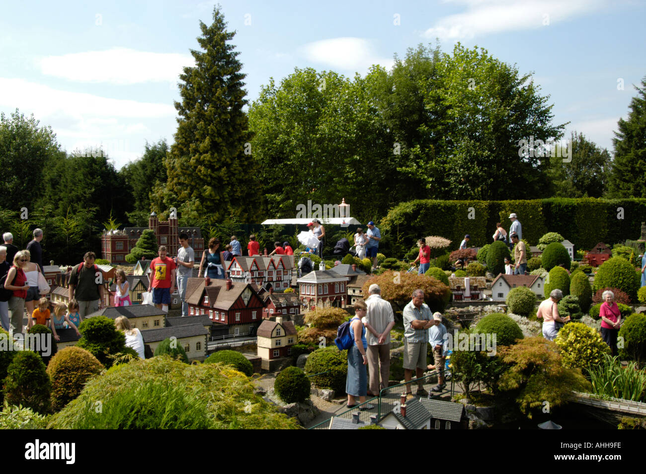 Bekonscot Modelldorf, Beaconsfield, Buckinghamshire England Großbritannien UK Stockfoto